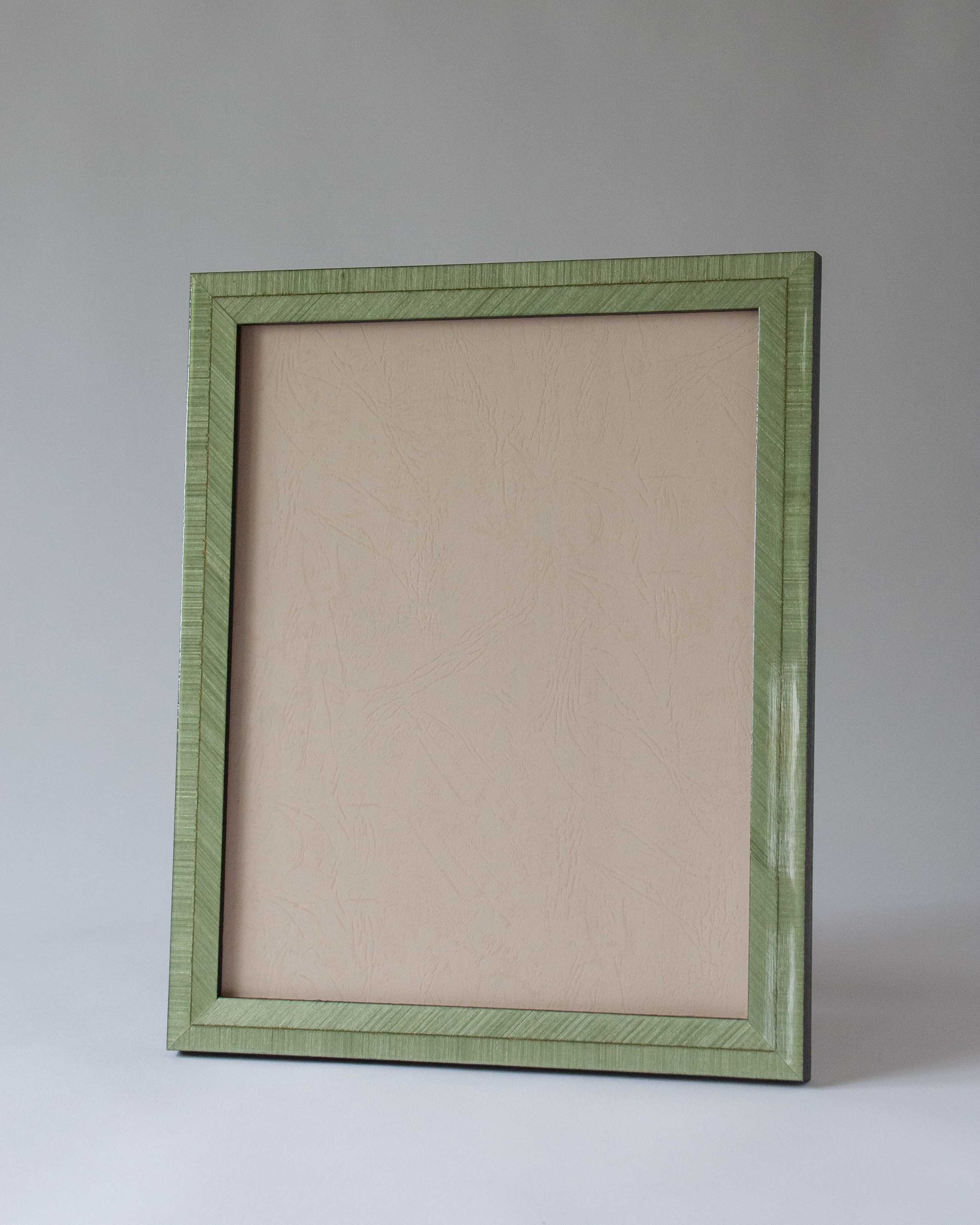 Gabriela Handmade Light Green Lacquered Marquetry Photo Frame | Anboise