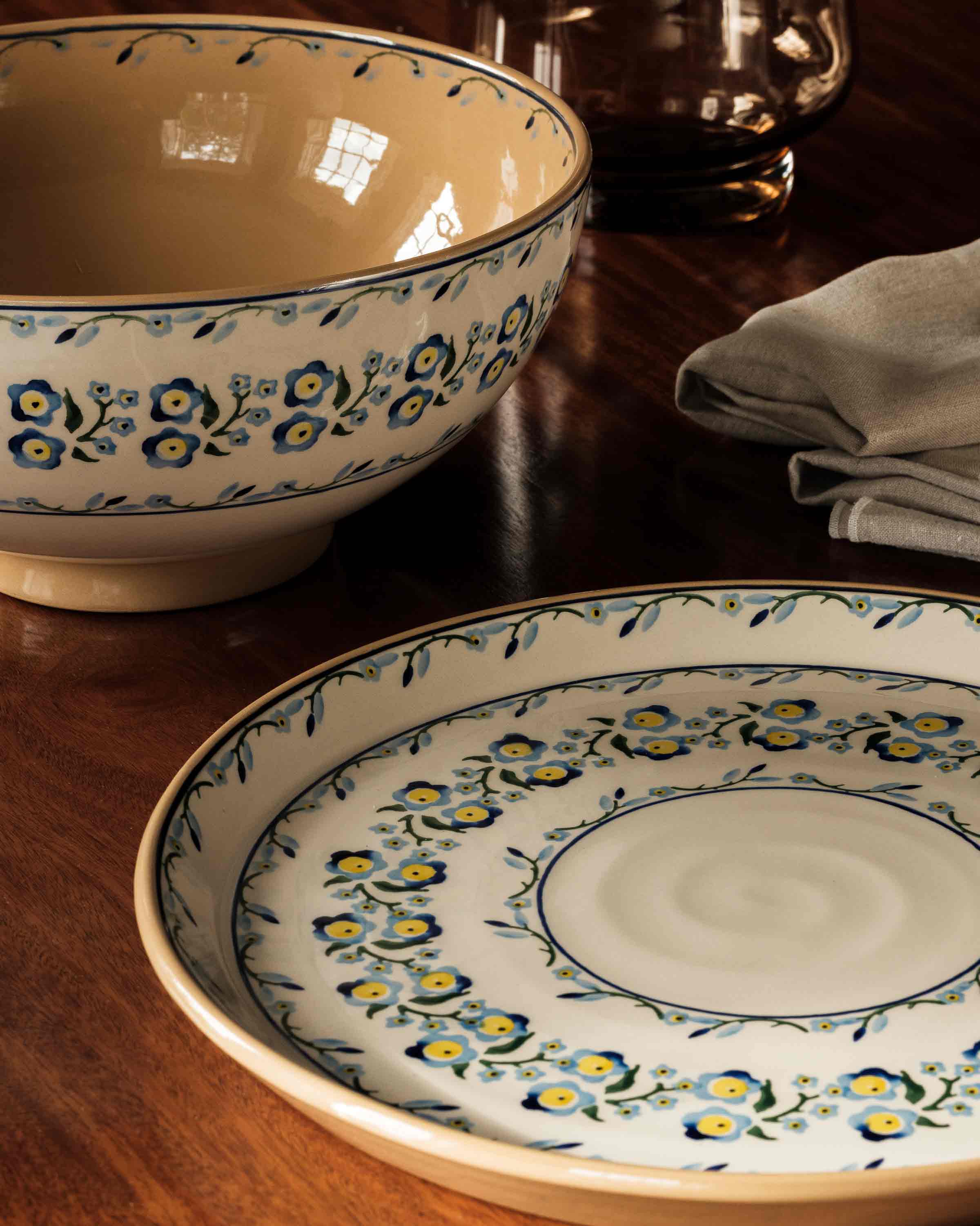 Kinsale Large Handmade Ceramic Platter | Anboise Accessories