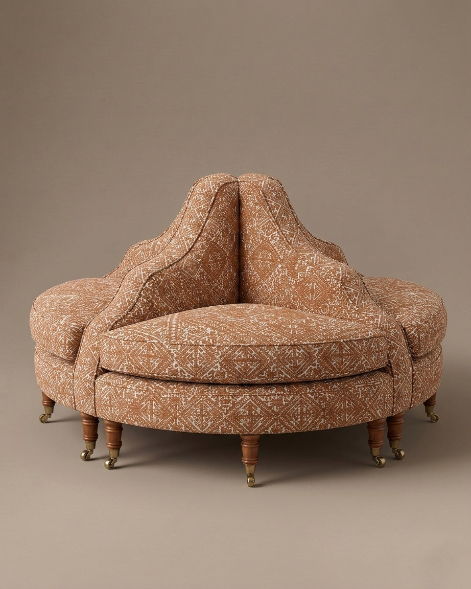 Borne handmade English sofa with traditional upholstery – Anboise