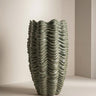 Francesca tall ceramic decorative vase with sculptural texture – Anboise