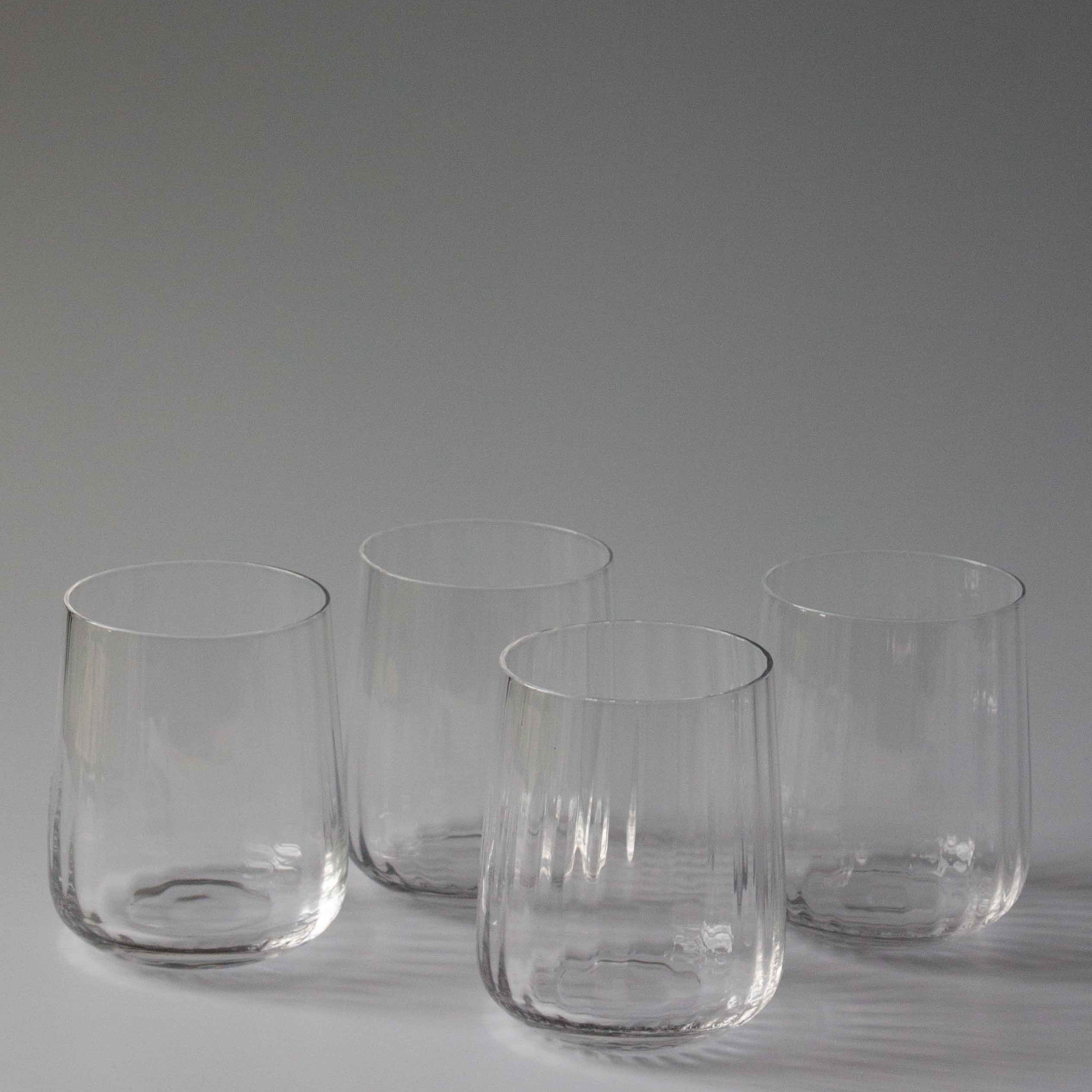 Nadia Luxury Fluted Tumblers - Set of 4 | Anboise