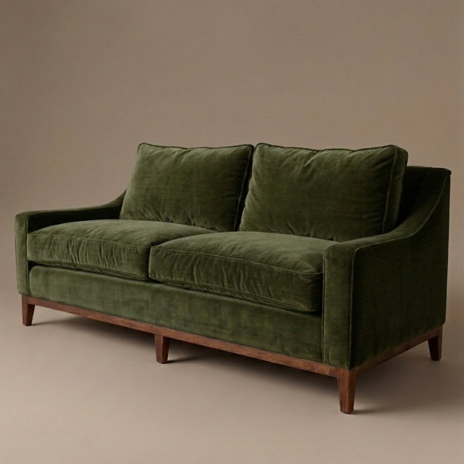 Handcrafted UK sofa with traditional upholstery detailing -Anboise