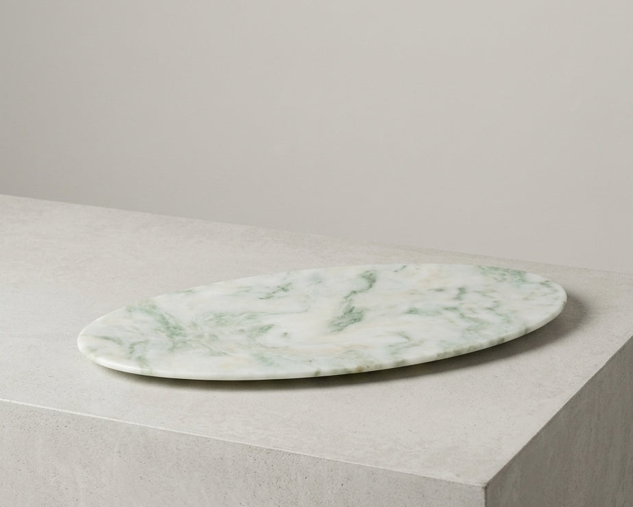 Jaqueline handmade onyx serving platter with natural veining – Anboise