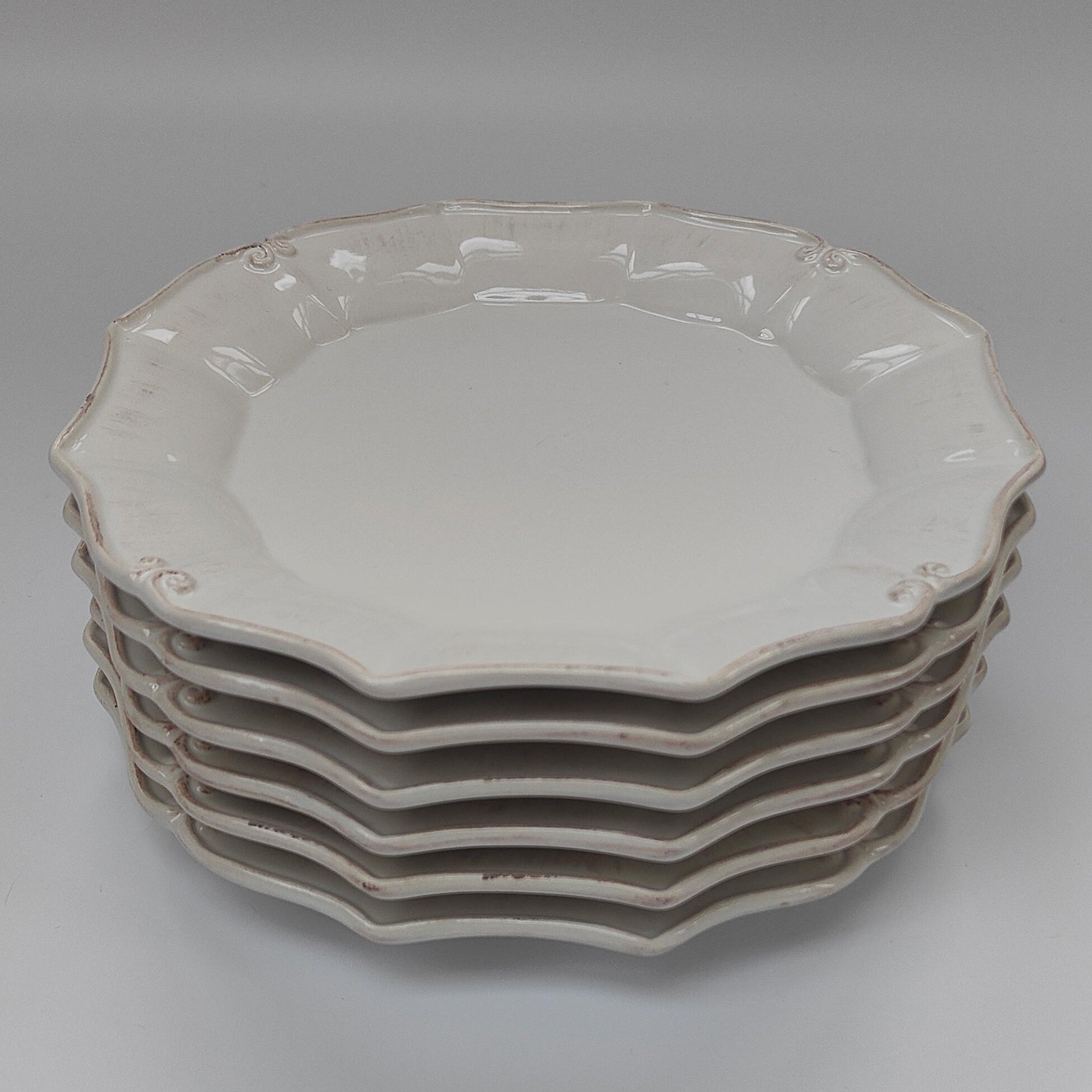 Luciana Dessert Plate - Set of 6 | Anboise Tableware