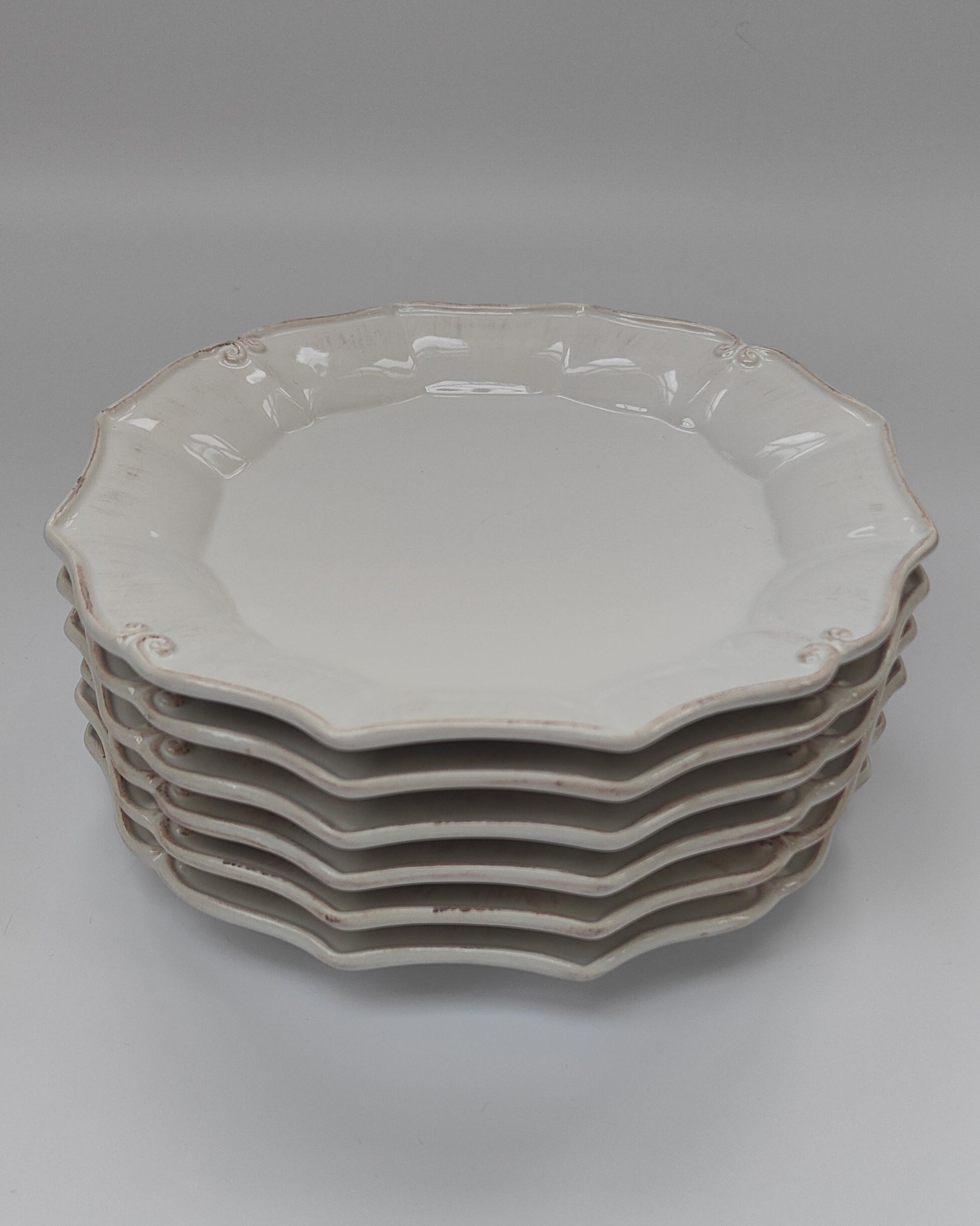 Luciana Dessert Plate - Set of 6 | Anboise Tableware