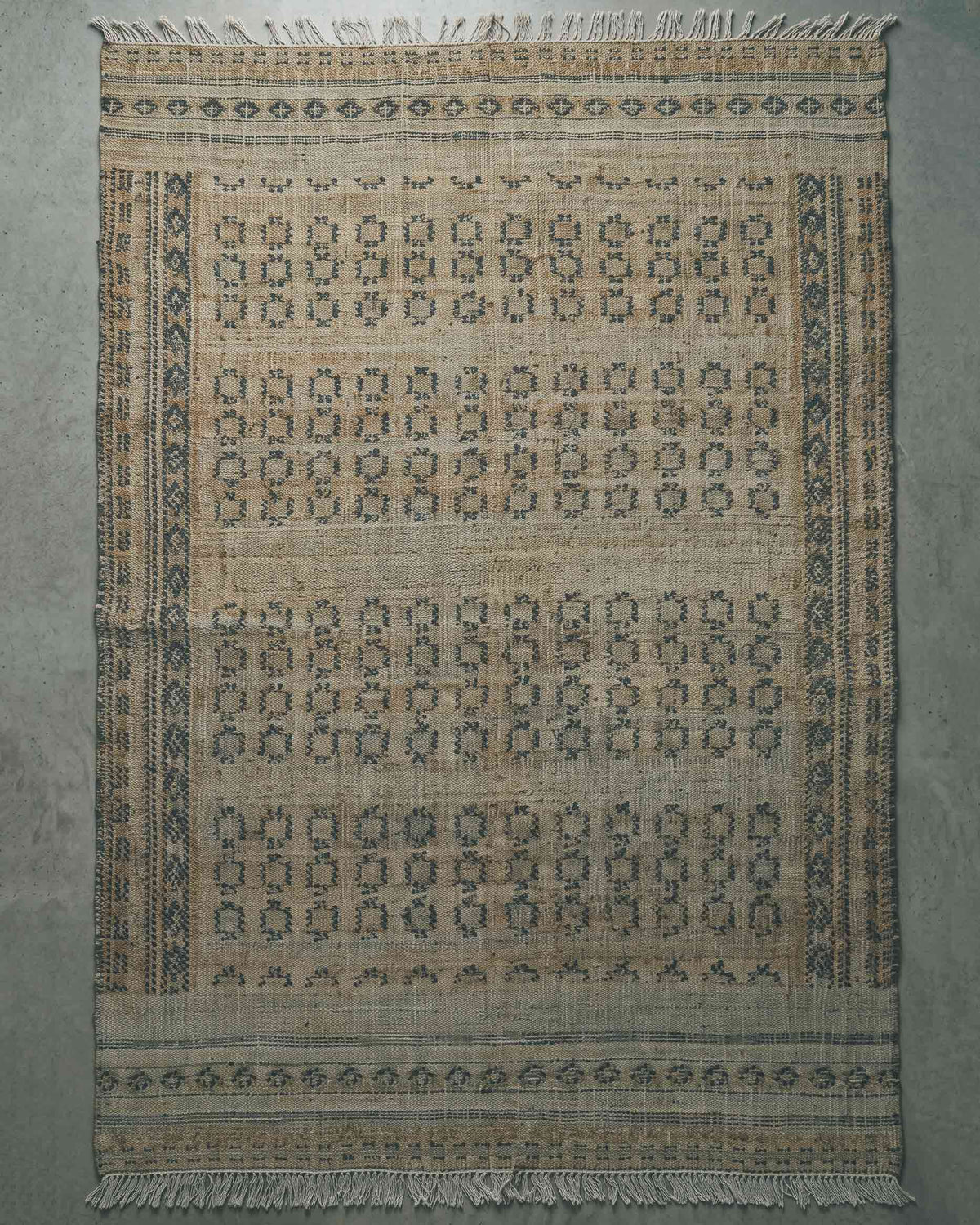 Marissa handwoven wool and jute rug 2m × 3m with natural textural weave | Anboise