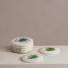 Jasper hand‑poured resin coasters with unique patterns – Anboise