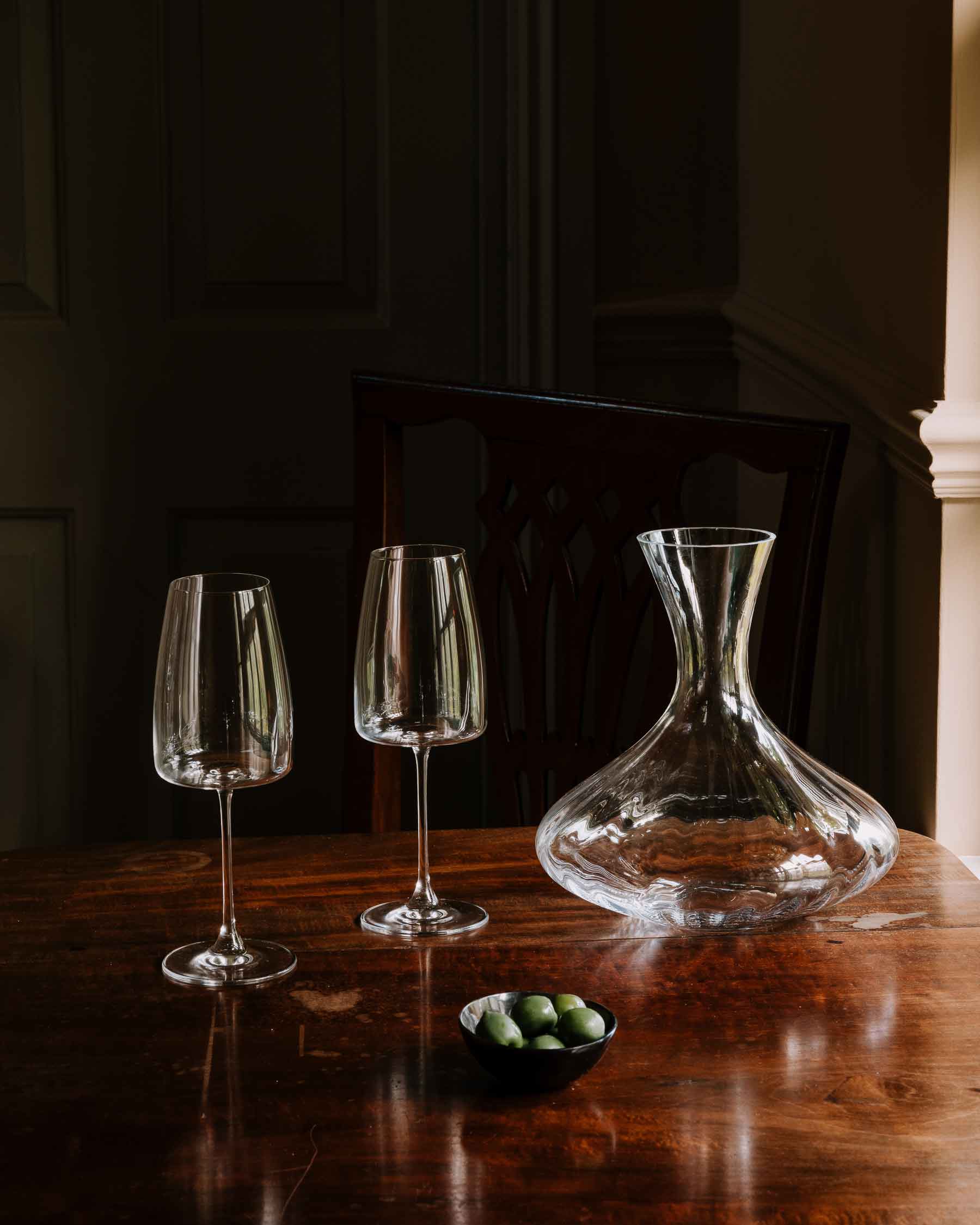 Aurelia Mouth Blown Decanter