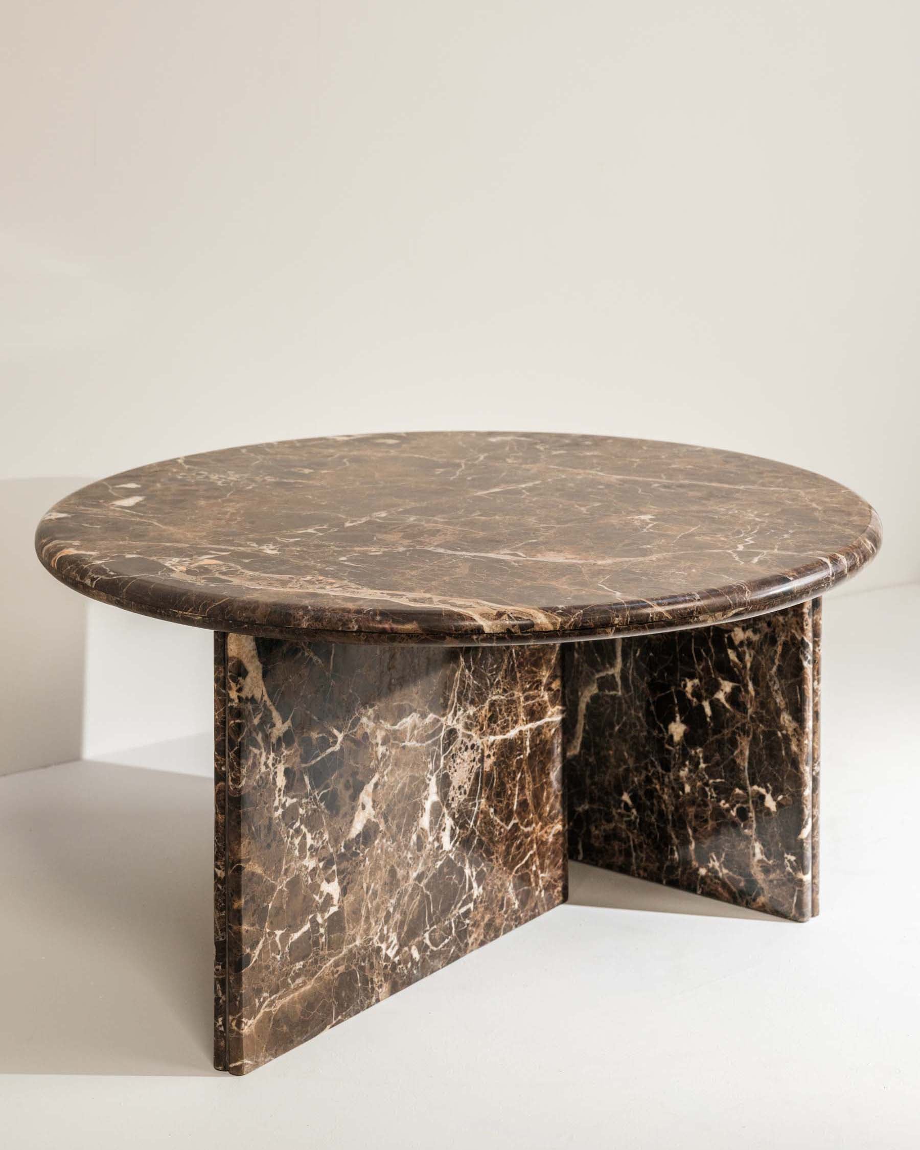 Shelby Emperador Marble Coffee Table