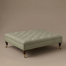 Chelsea handmade deep‑buttoned ottoman – Anboise