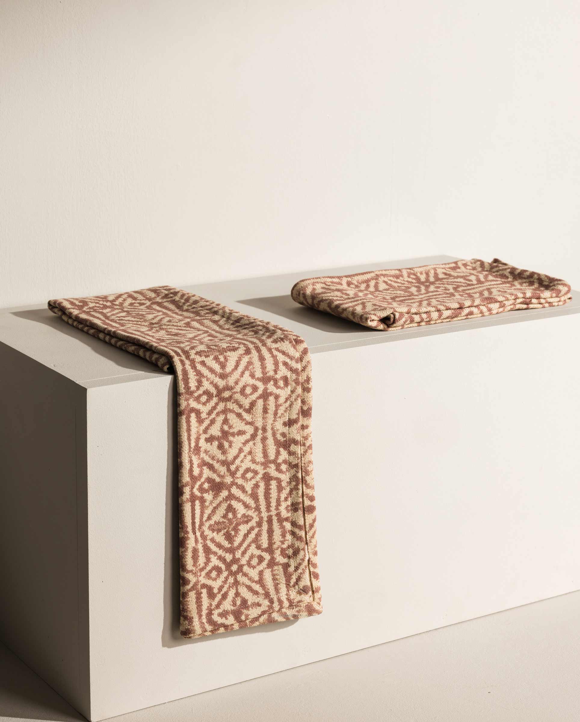 Jada hand block printed tea towels crafted in Jaipur – Anboise