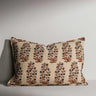 Mira rectangular hand block printed cushion – Jaipur craftsmanship - Anboise