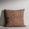 Jenna square double‑sided hand block printed cushion – Jaipur craftsmanship - Anboise