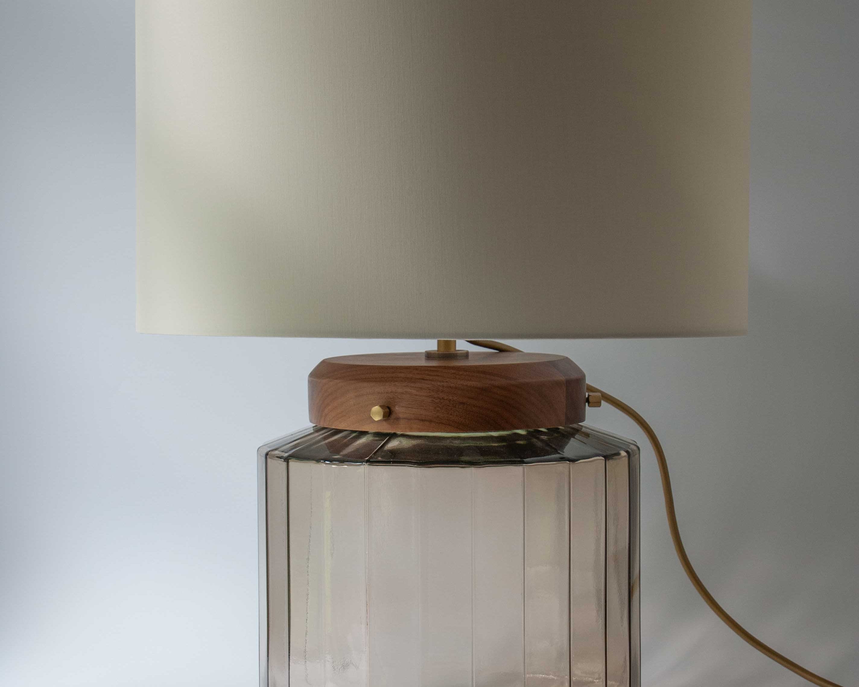 Octavia Glass Table Lamp | Anboise Lighting