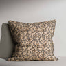 Emelia double‑sided hand block printed square cushion – Jaipur craftsmanship - Anboise