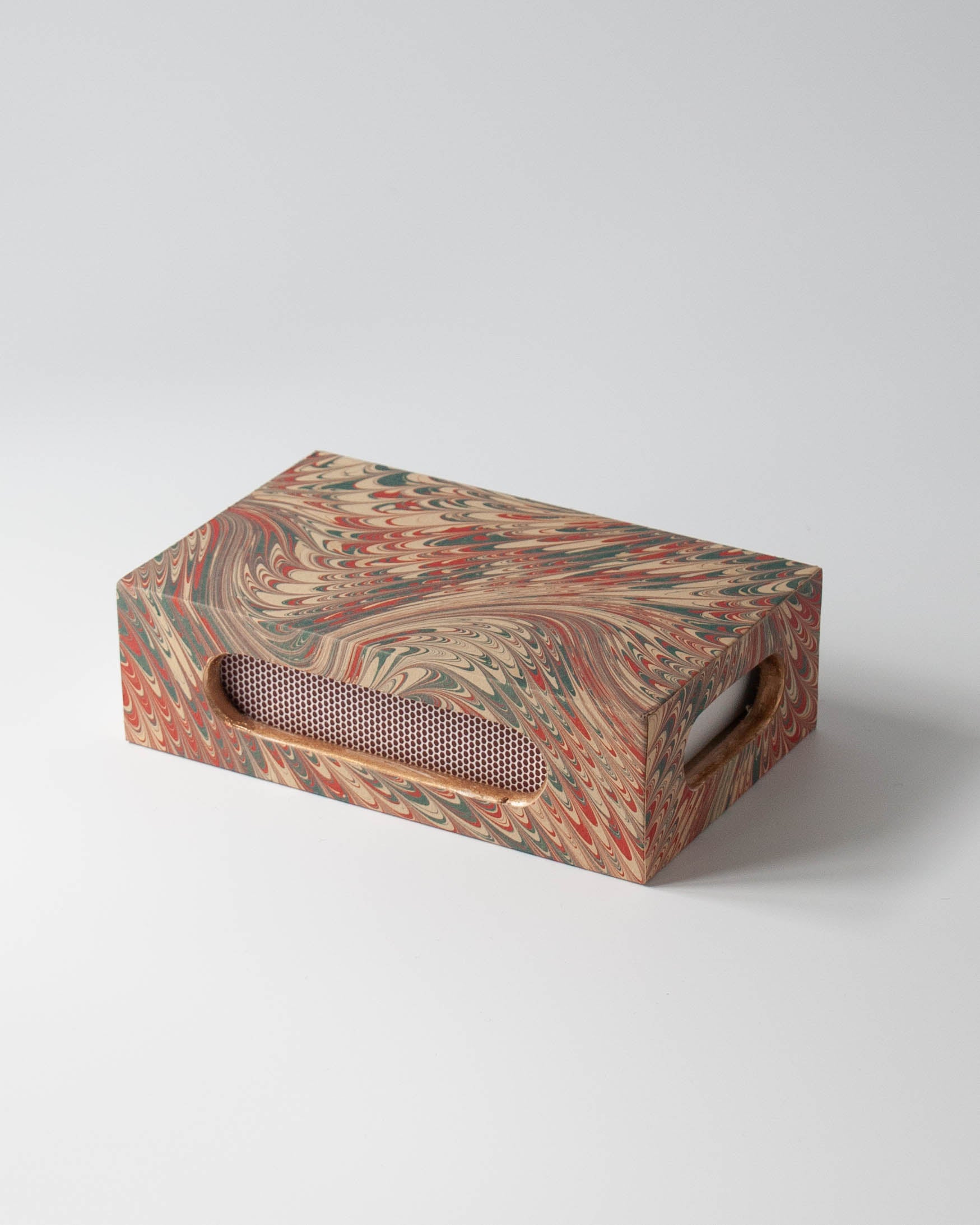 Felicity Hand Marbled Pink Matchbox Cover