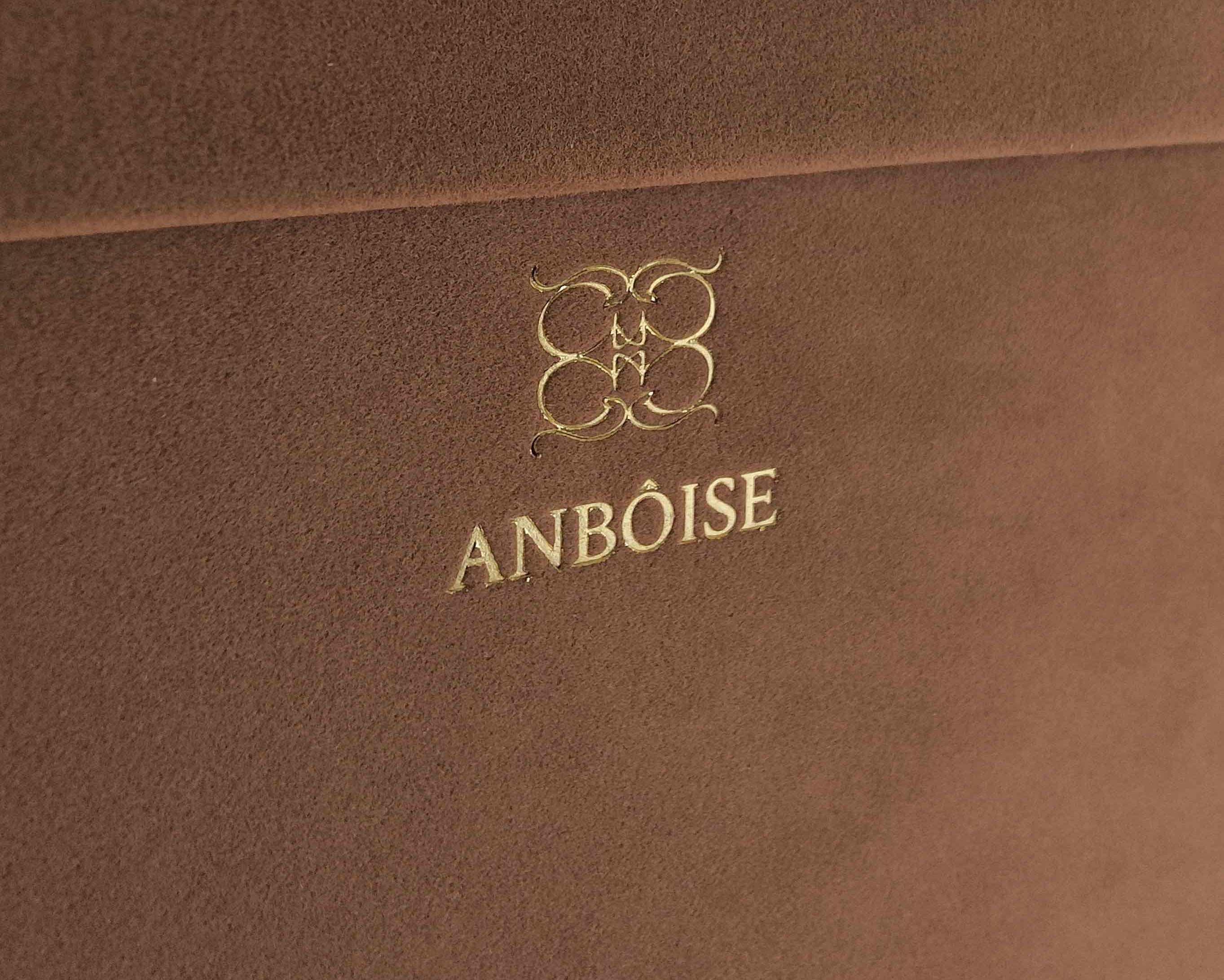 Luxury lacquered dual tone oak herringbone marquetry photo frame is handmade for Anboise 8x10