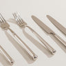 Renata 18/10 stainless steel cutlery set with ribbed handles – Anboise
