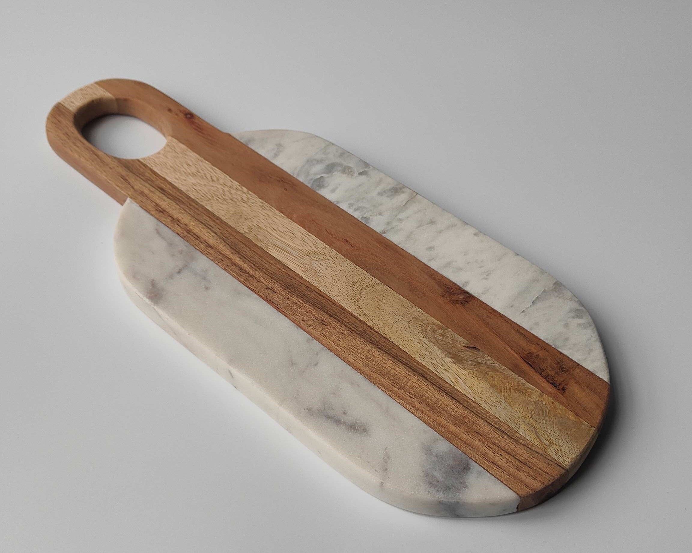 Lainey Marble & Wood Serving Board | Anboise Tableware