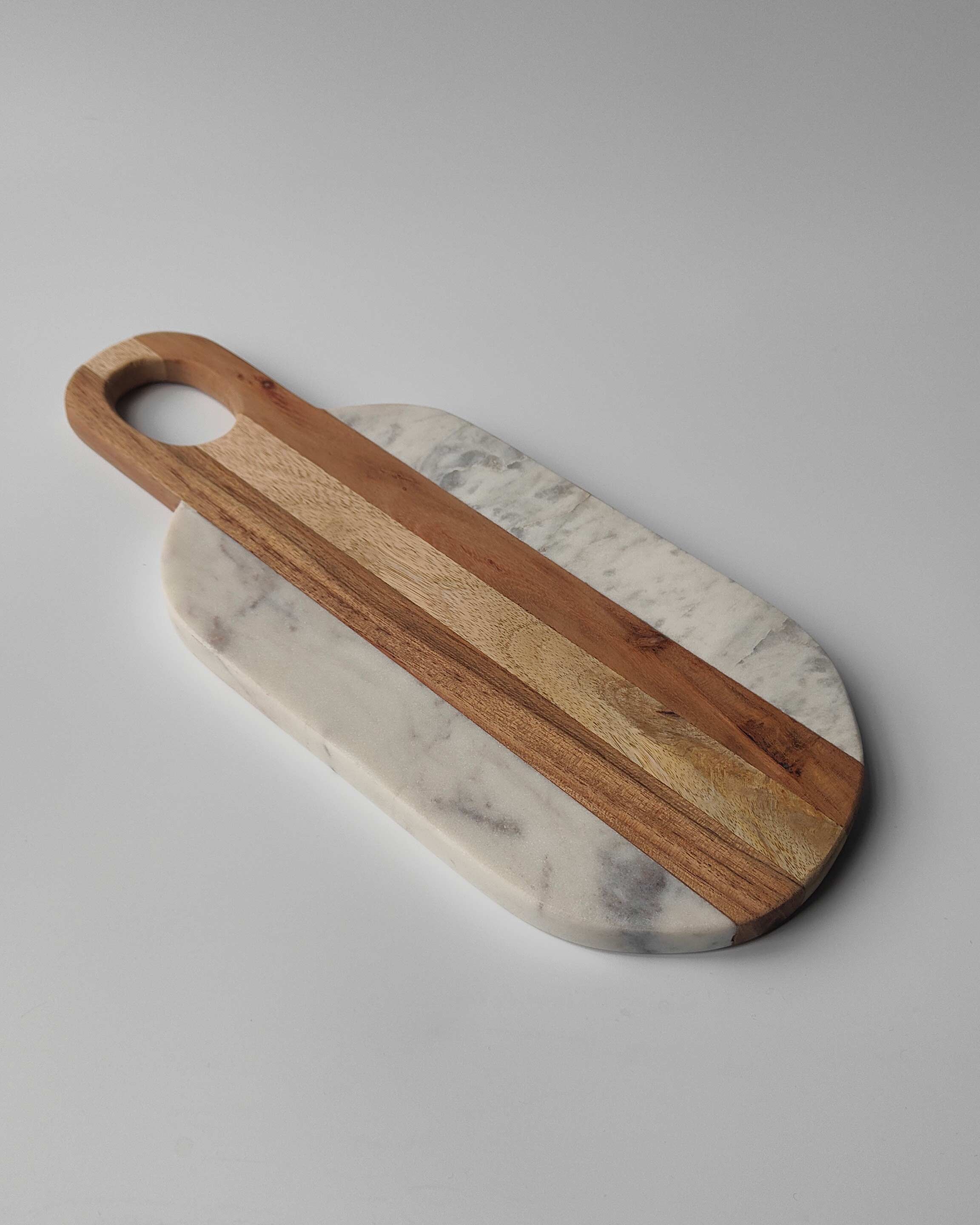 Lainey Marble & Wood Serving Board | Anboise Tableware