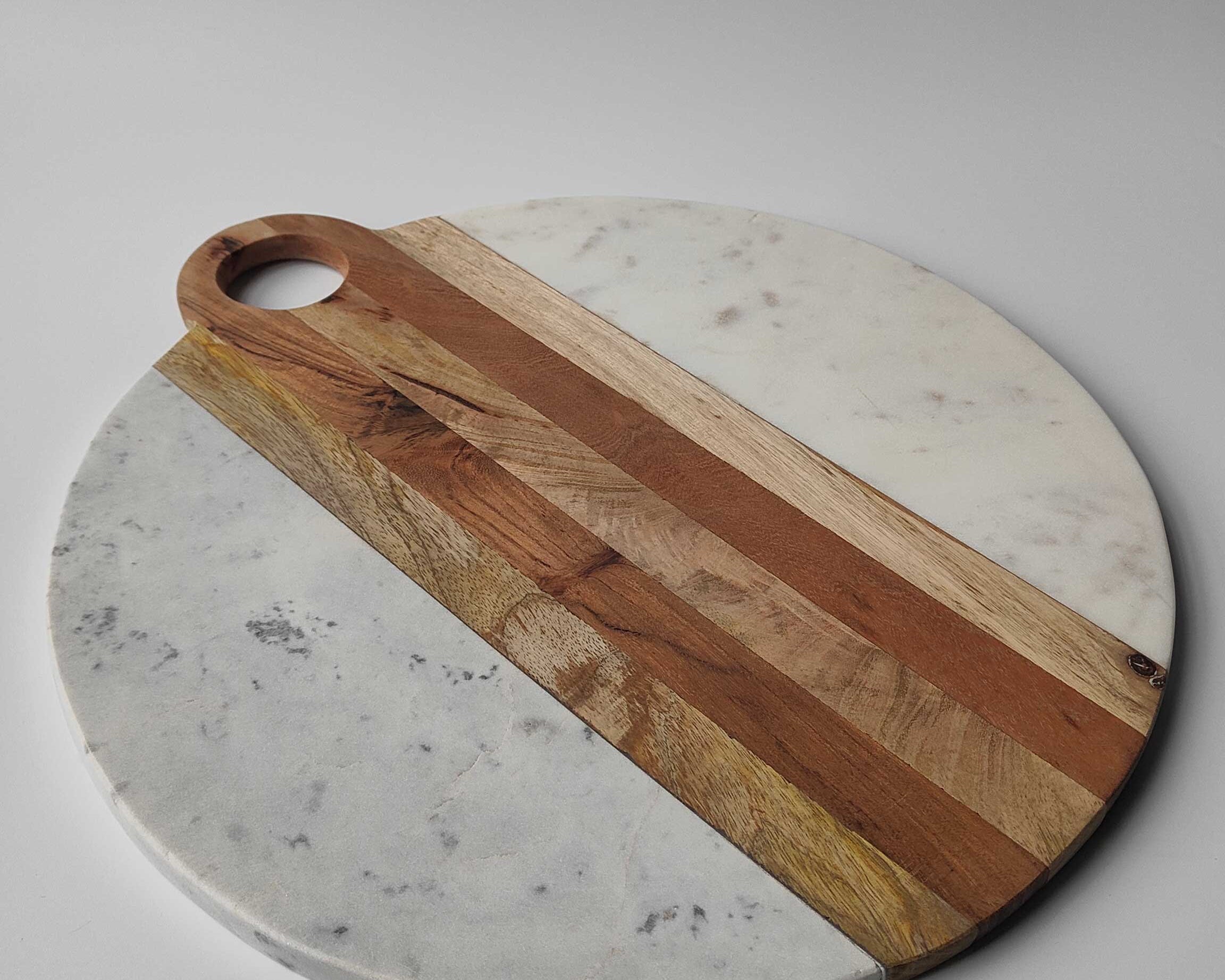 Maci Marble & Wood Serving Board | Anboise Tableware