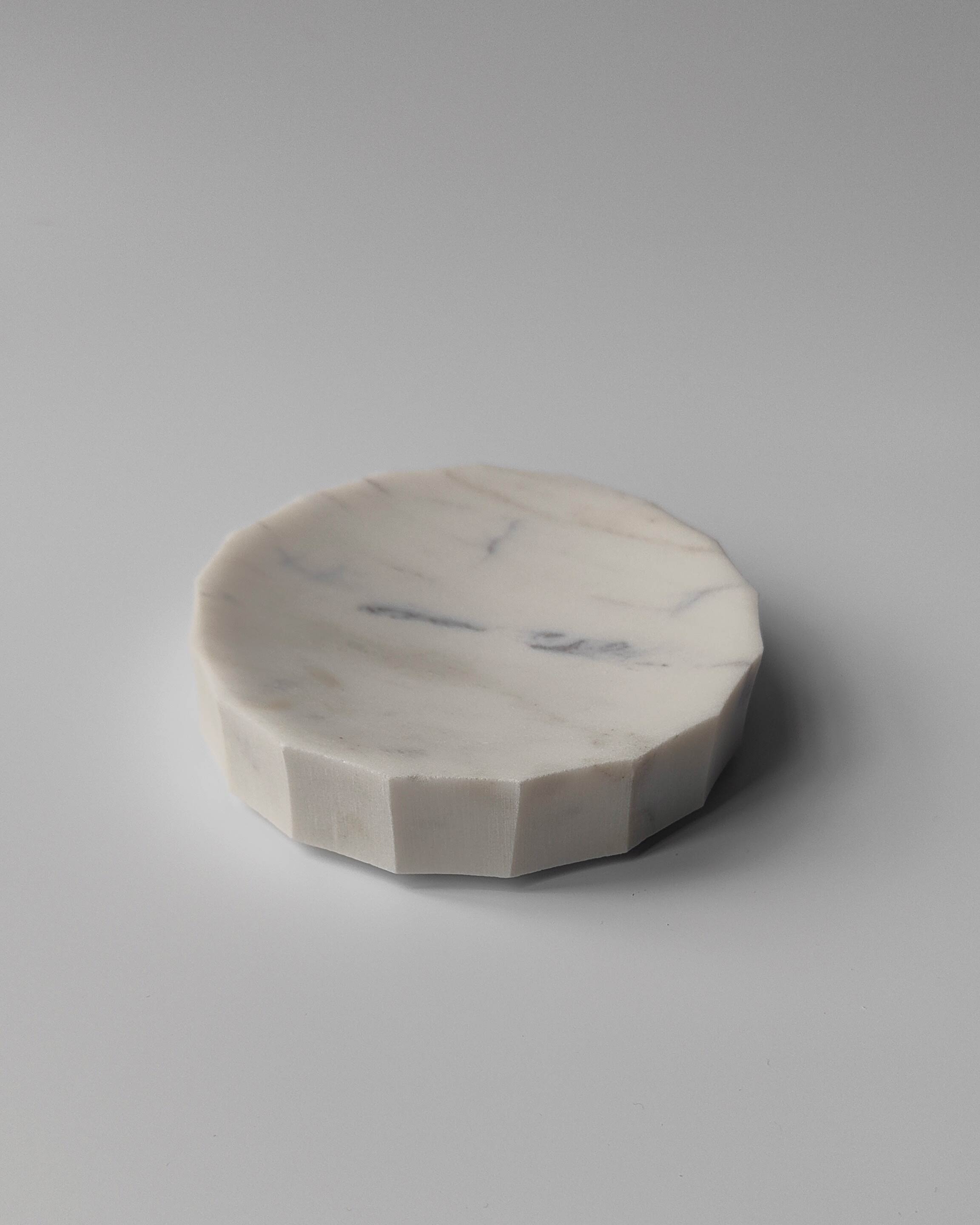 Makenna Marble Soap Dish | Anboise Accessories