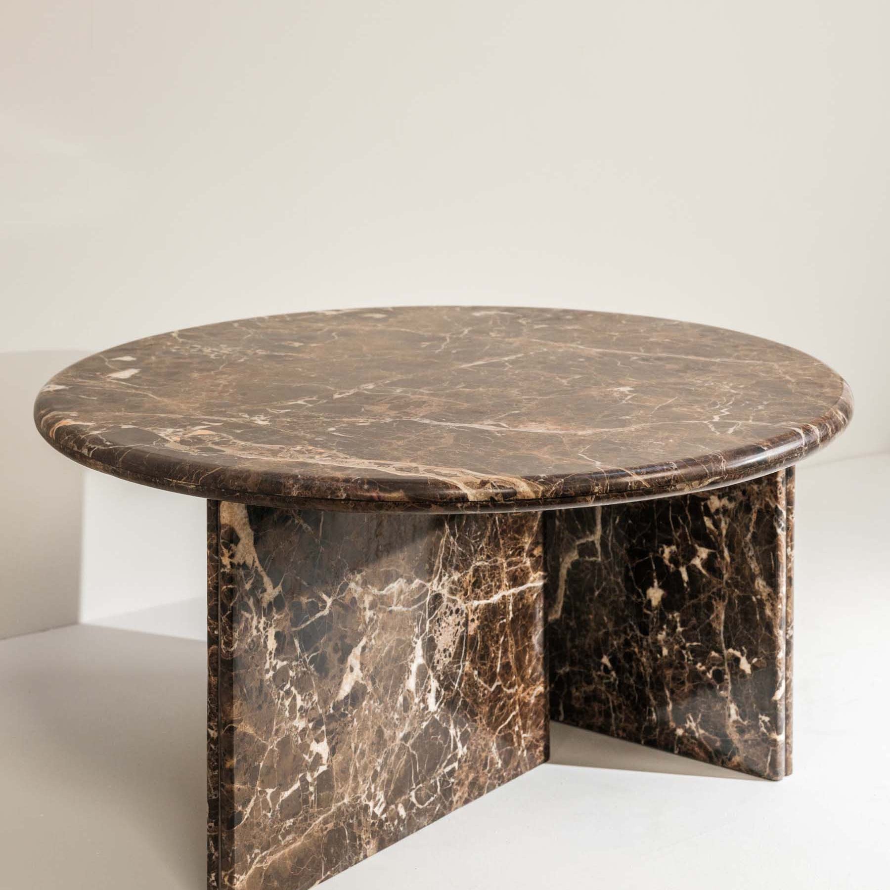Contemporary Marble Coffee Table - Anboise