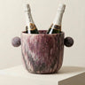 Sculptural resin champagne bucket - Anboise