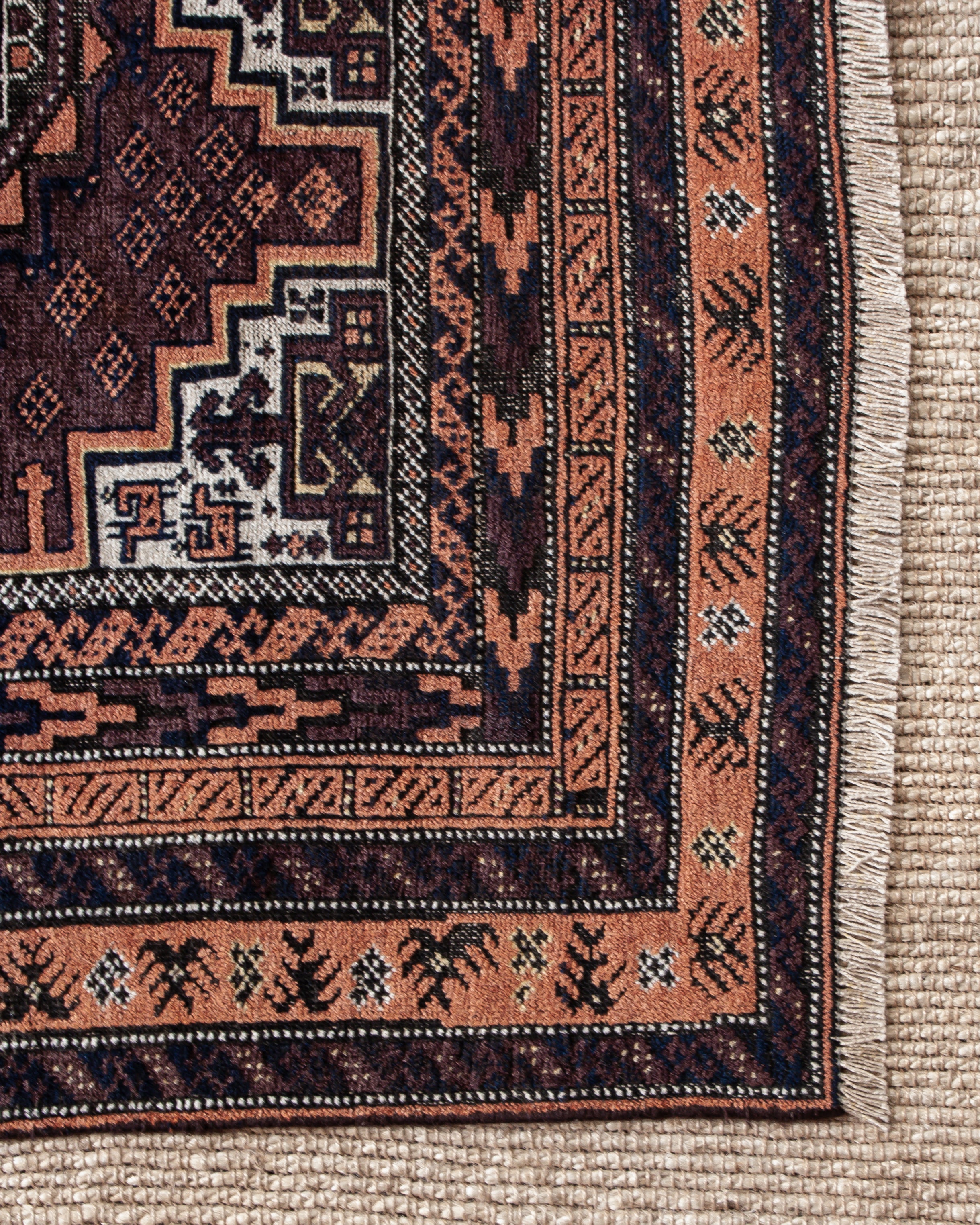 Antique Afghan Rug