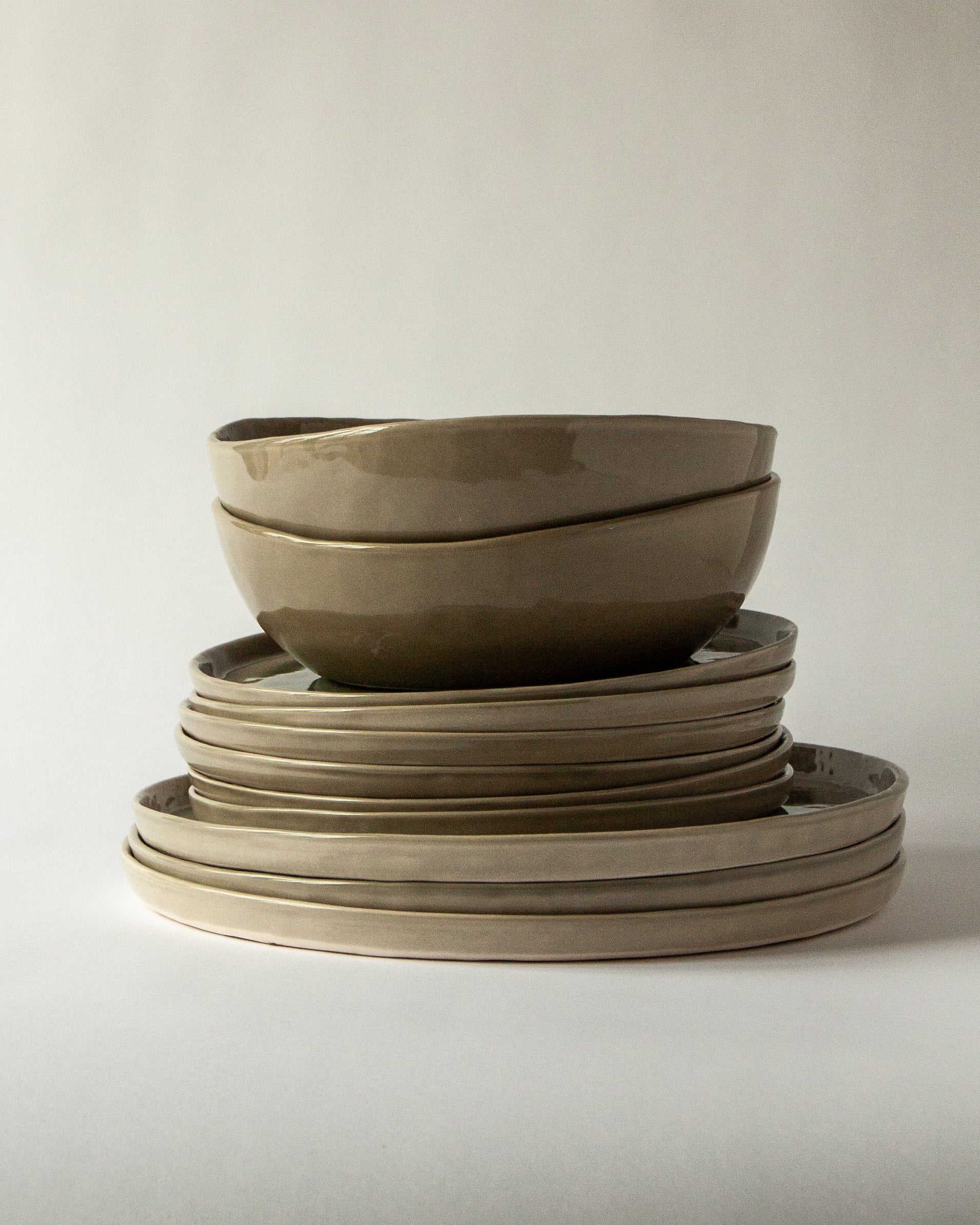 Emery Grey Dinner Plate - Set of 4