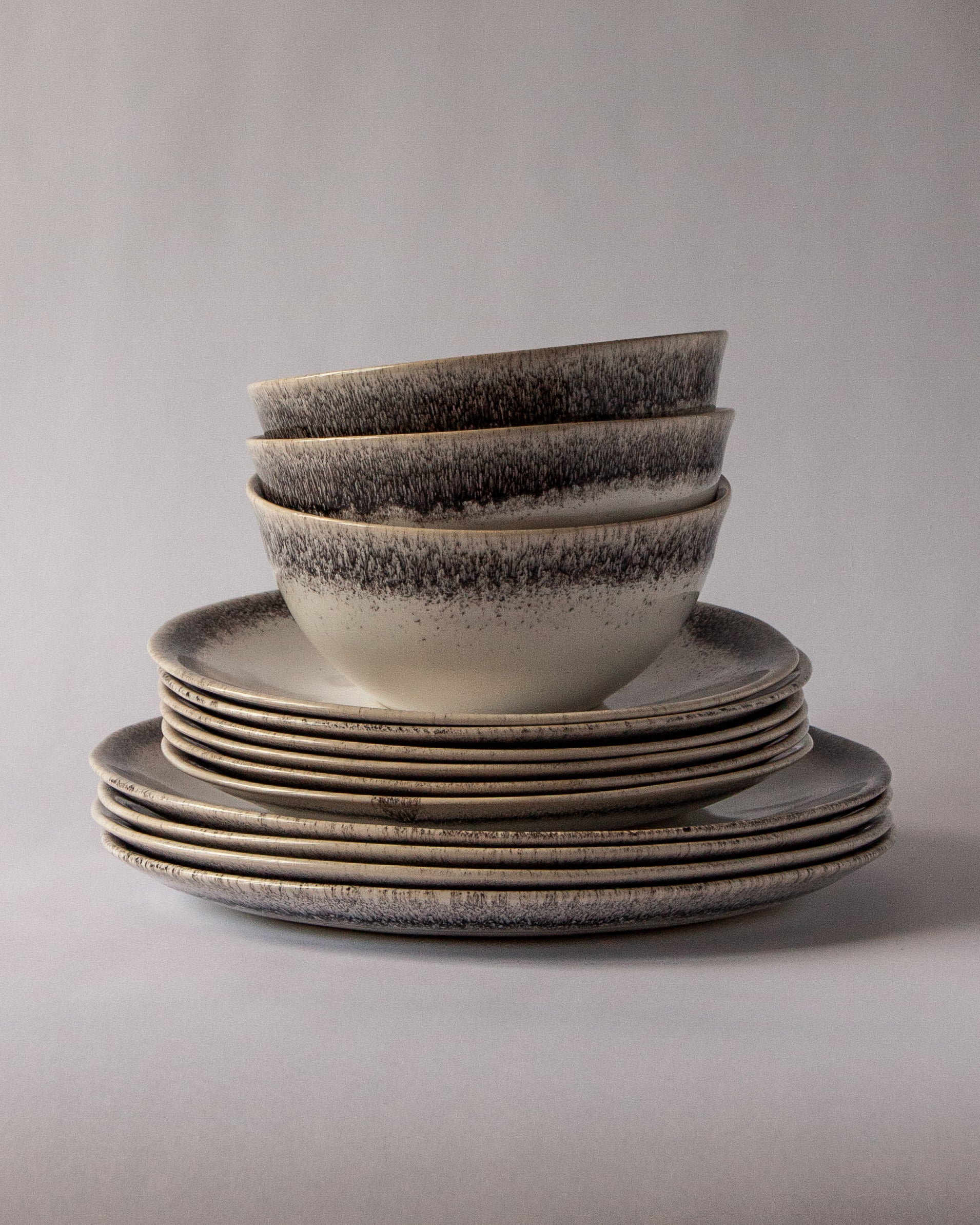 Athena Grey Bowl - Set of 4