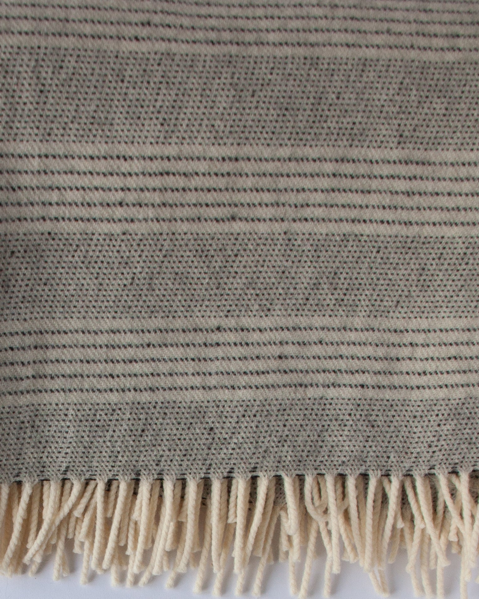 Andrea Light Grey Alpaca Throw