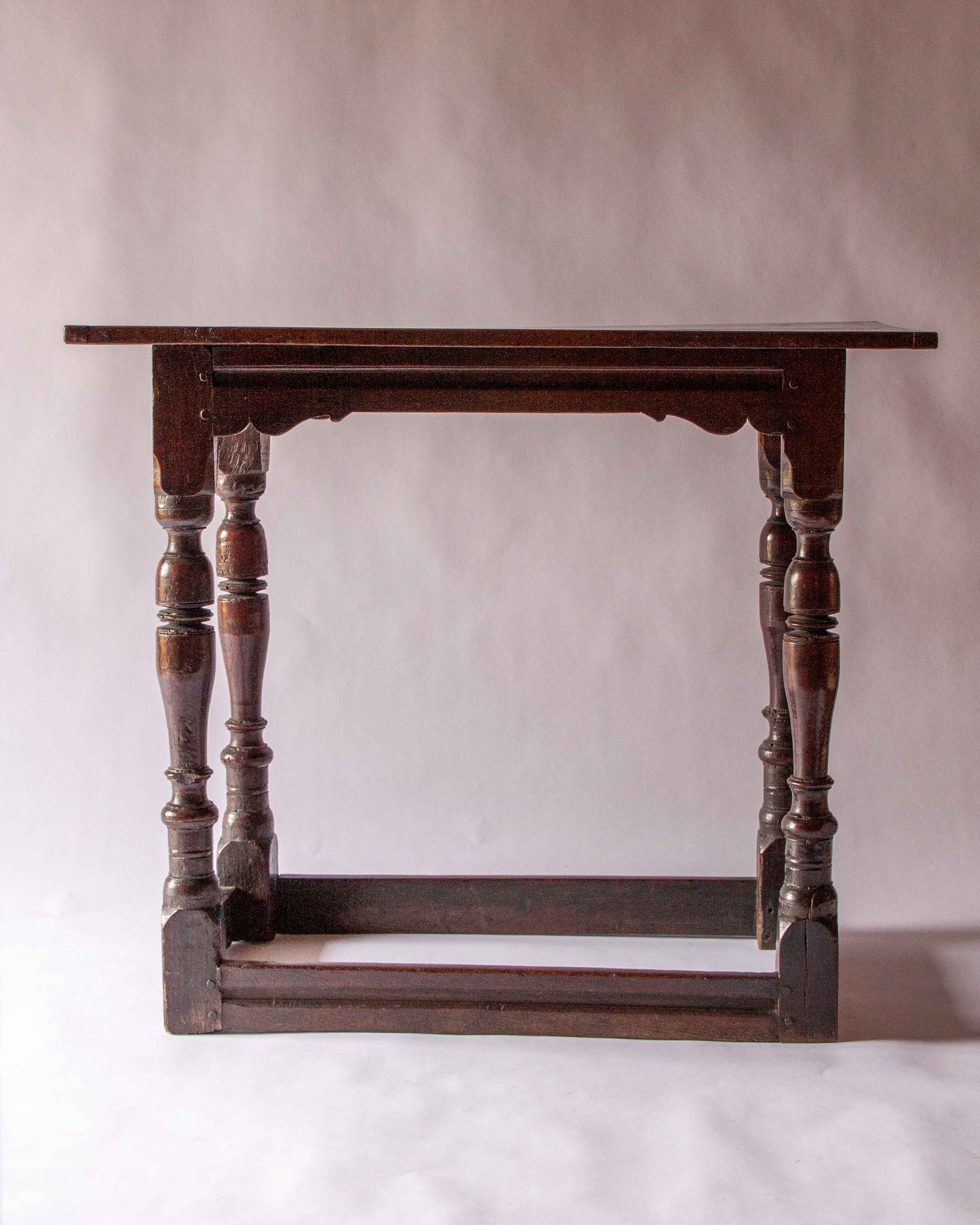 Late 16th Century Oak Centre Table