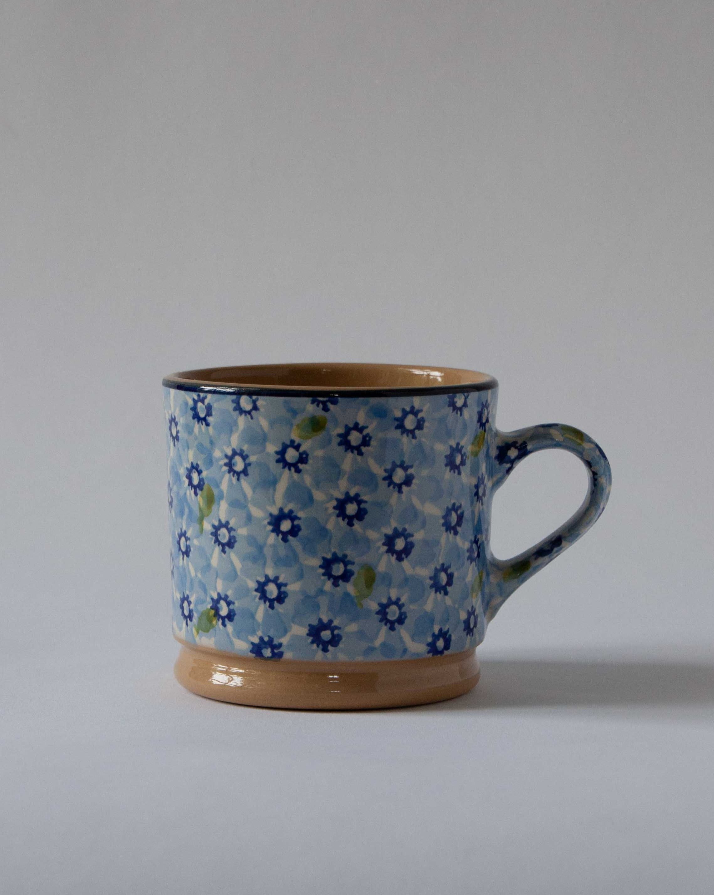 Dunloe Large Handmade Blue Ceramic Mug | Anboise Tableware