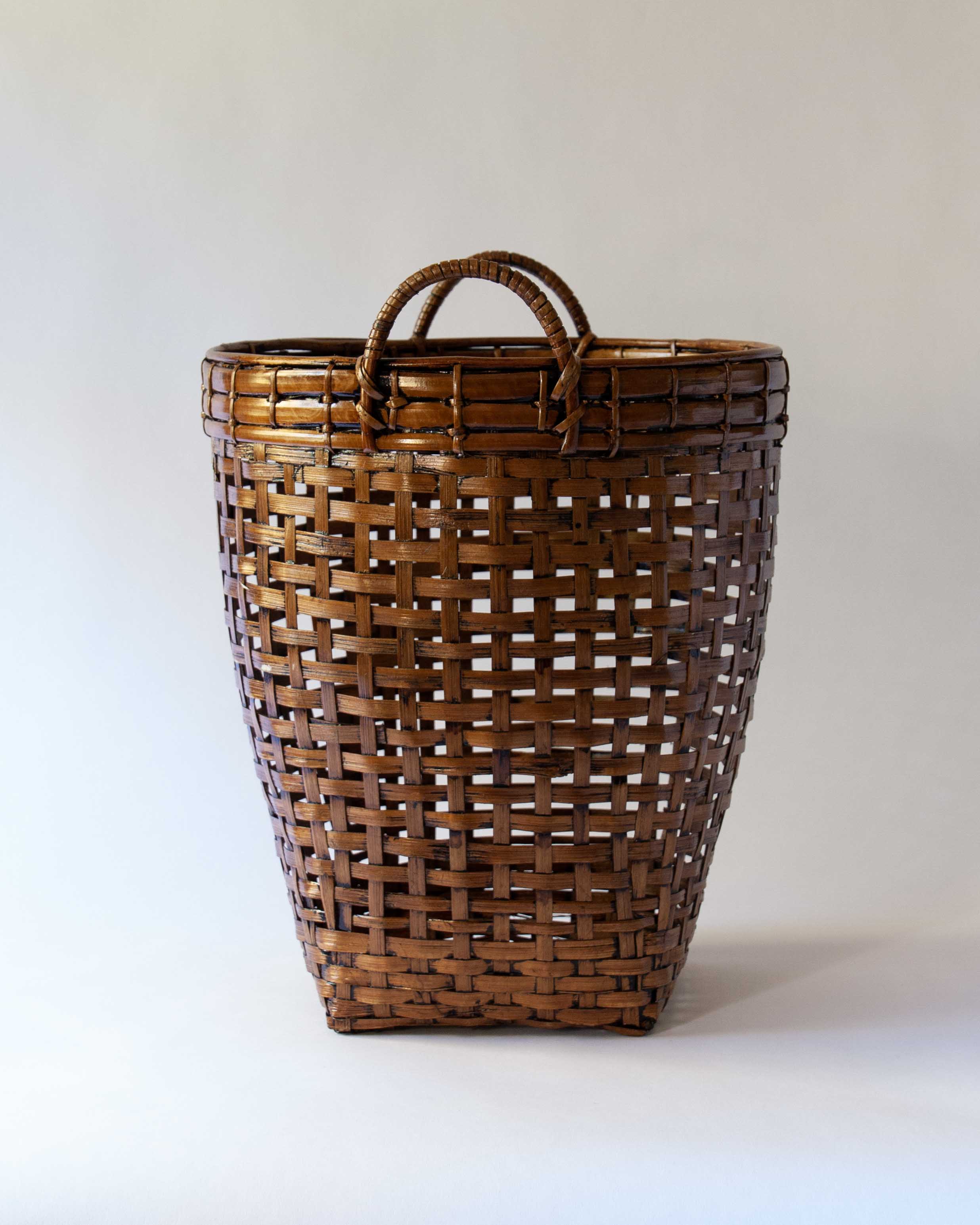 Evangeline Bamboo Waste Paper Basket