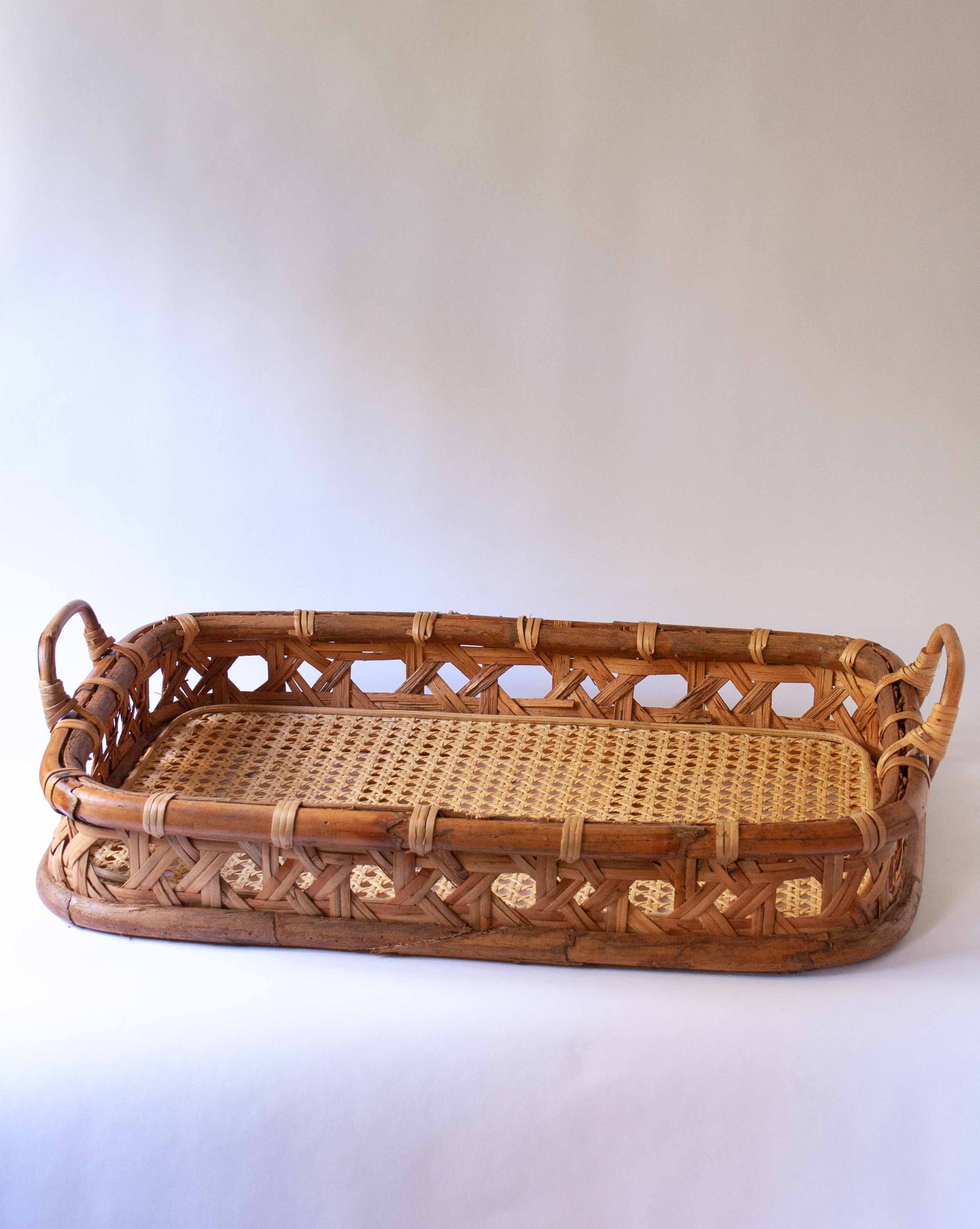 Vanessa Rattan, Cane & Bamboo Tray