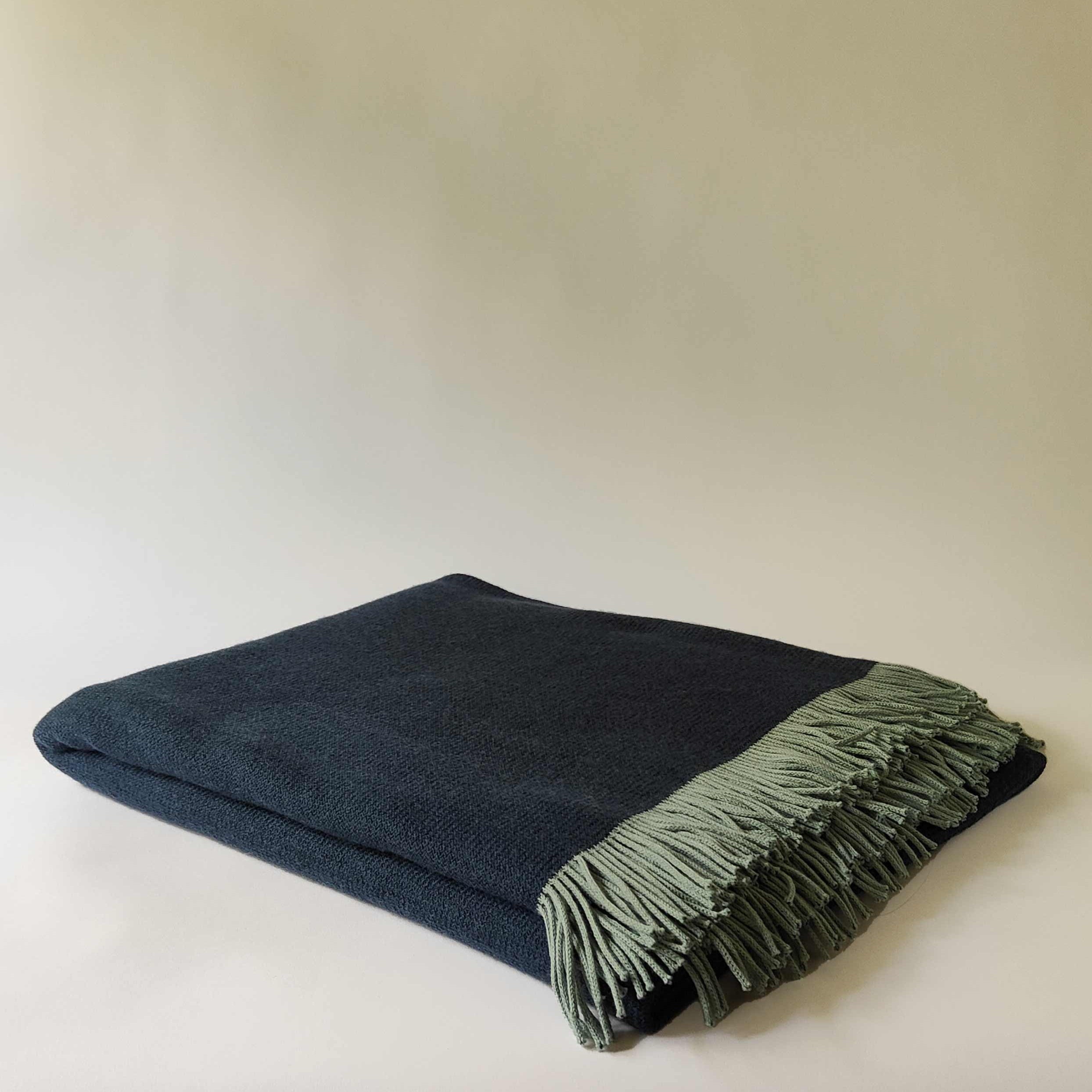 Adaline super soft Blue Two Tone luxury Throw | Anboise