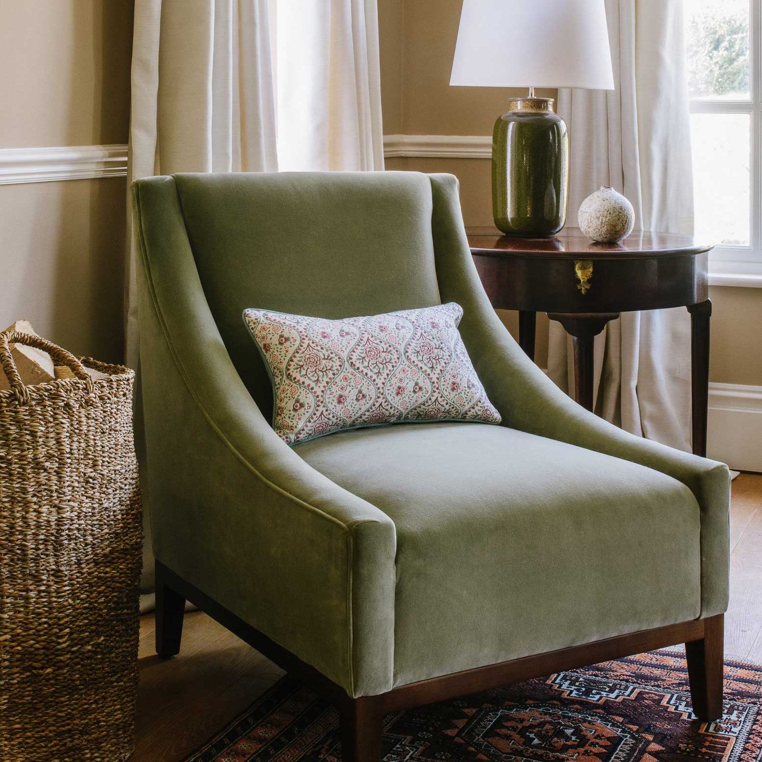 Anastasia Hogla Log / Linen Basket | Anboise