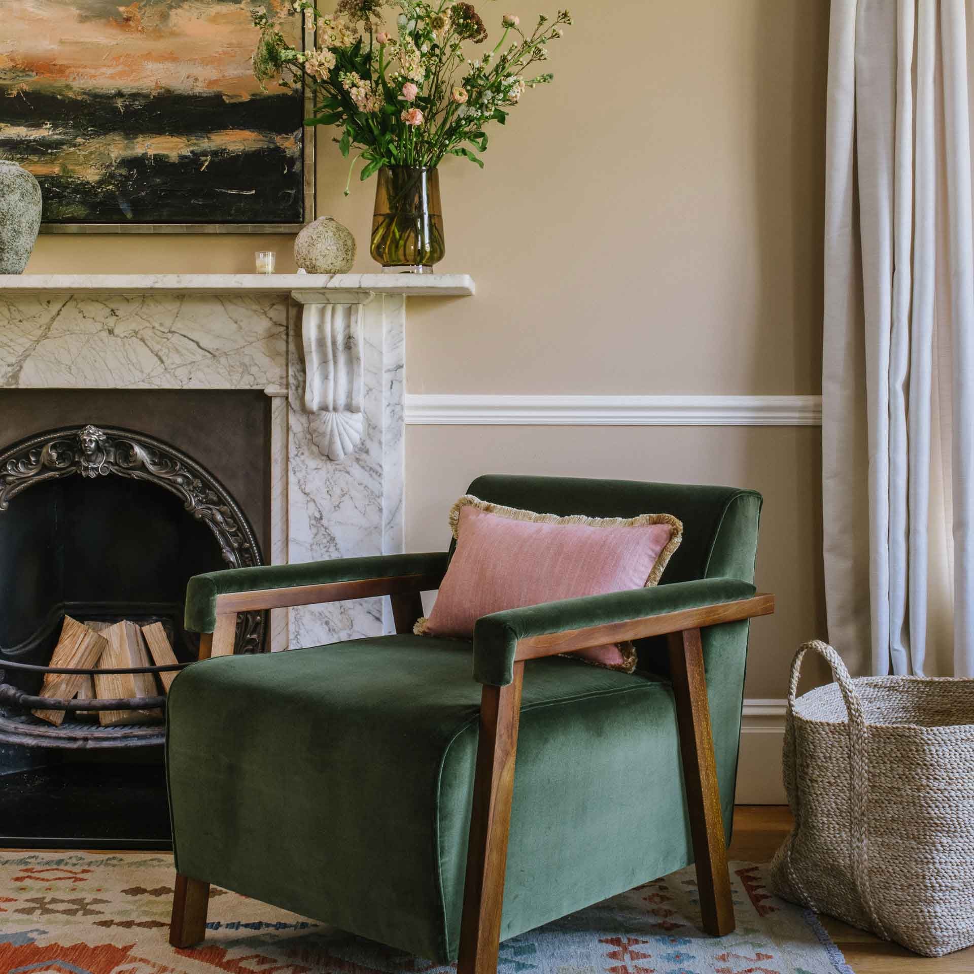 Alina Jute Basket | Anboise