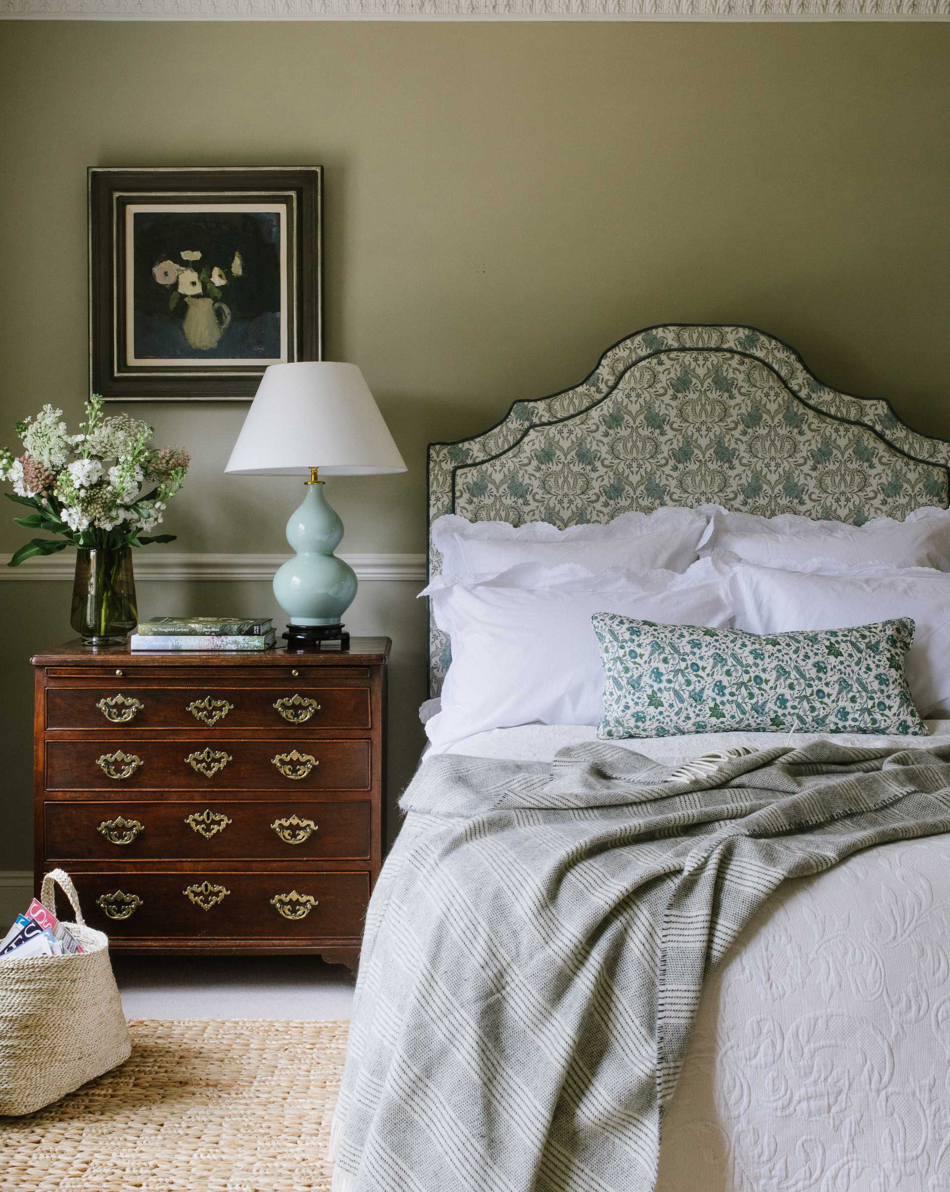 Luxury hand blocked Cushion Handmade in the UK | Anboise