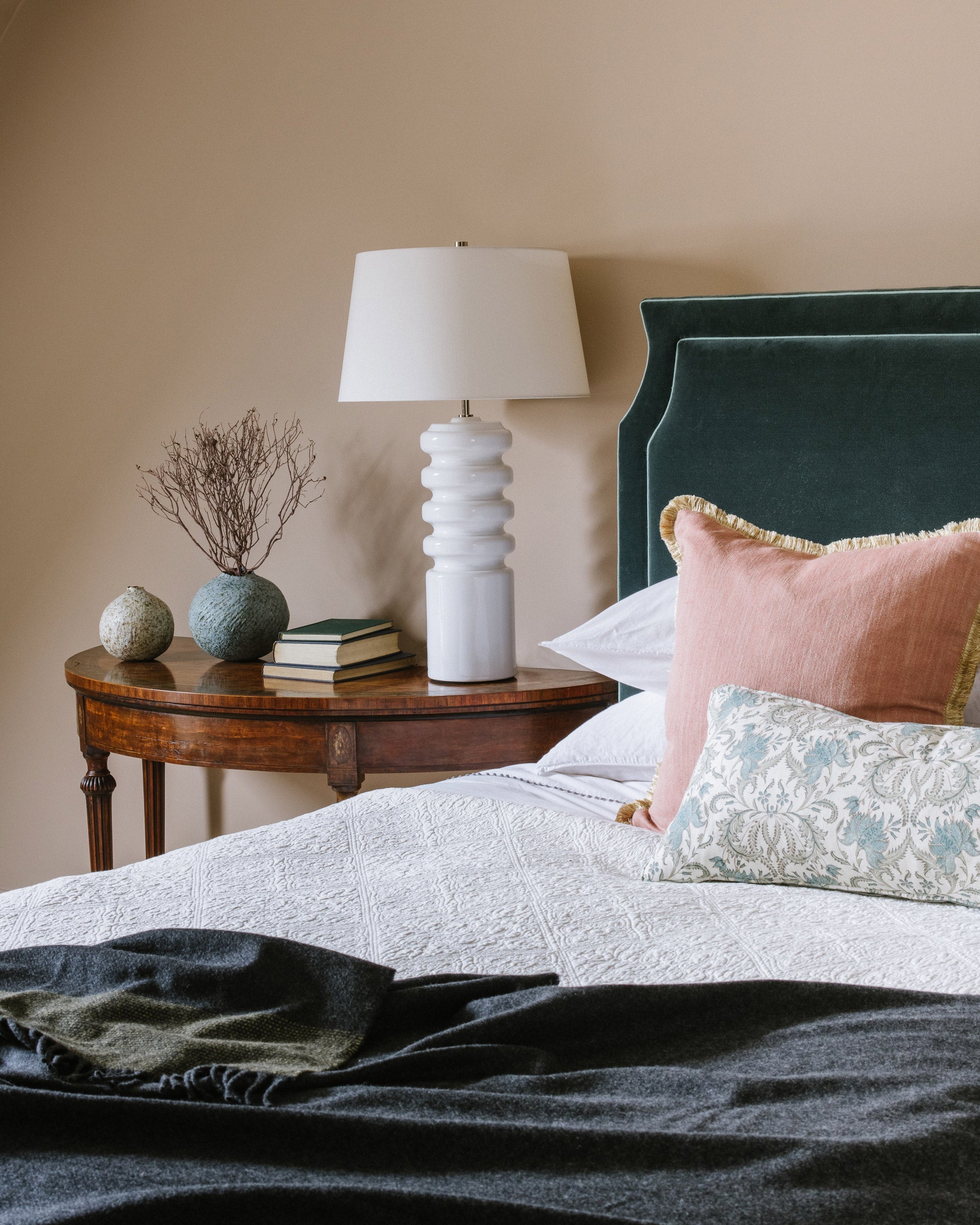 Luxury hand blocked Cushion Handmade in the UK | Anboise