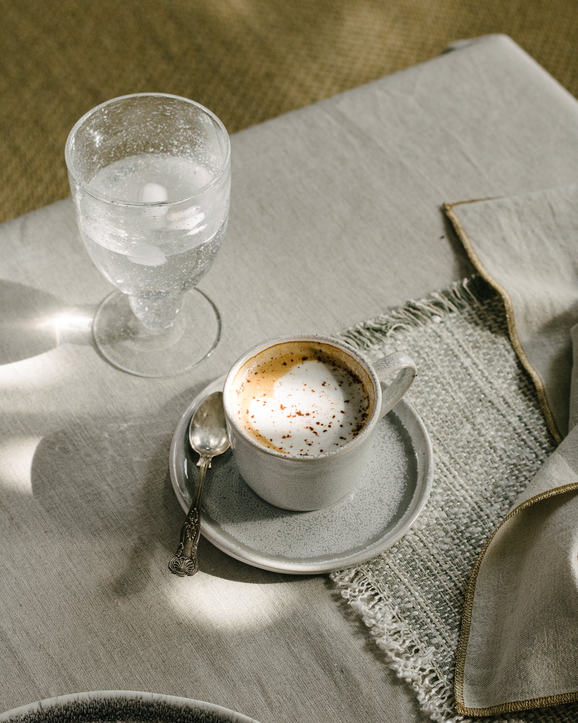 Tazza e piattino Eliana - Set di 4