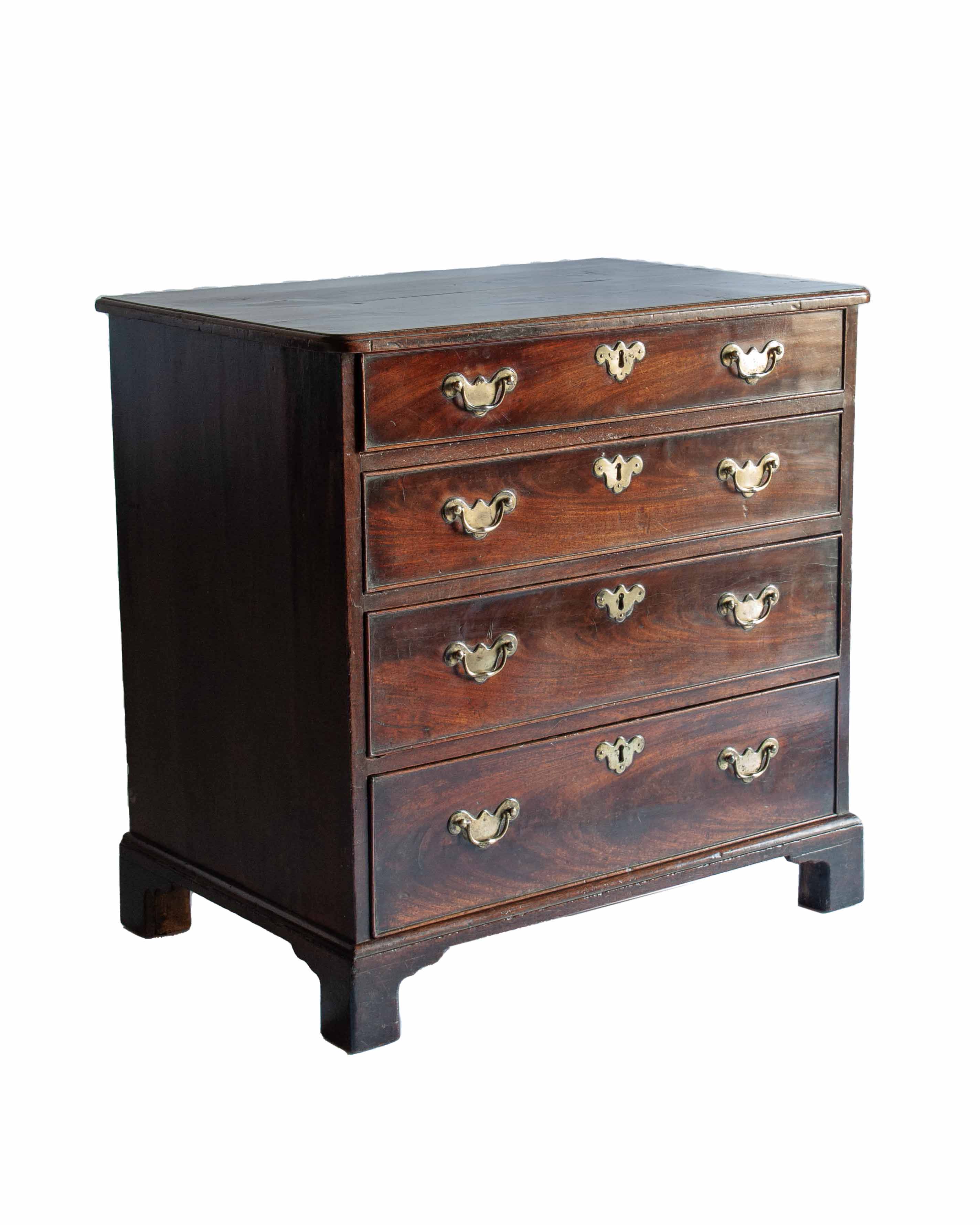 George II Mahogany Chest Of Drawers