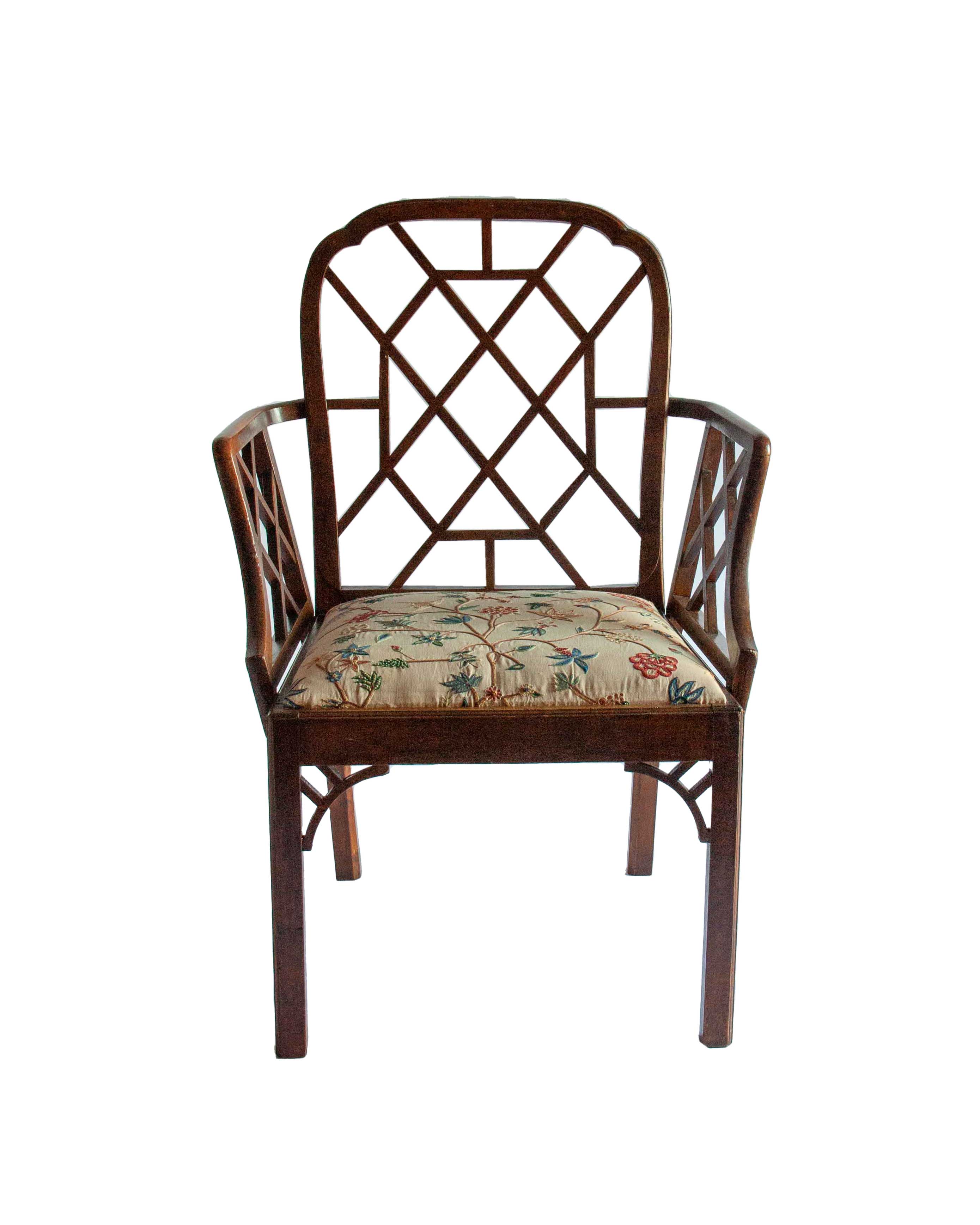 'Chinese Chippendale'  Armchair | Anboise Antiques