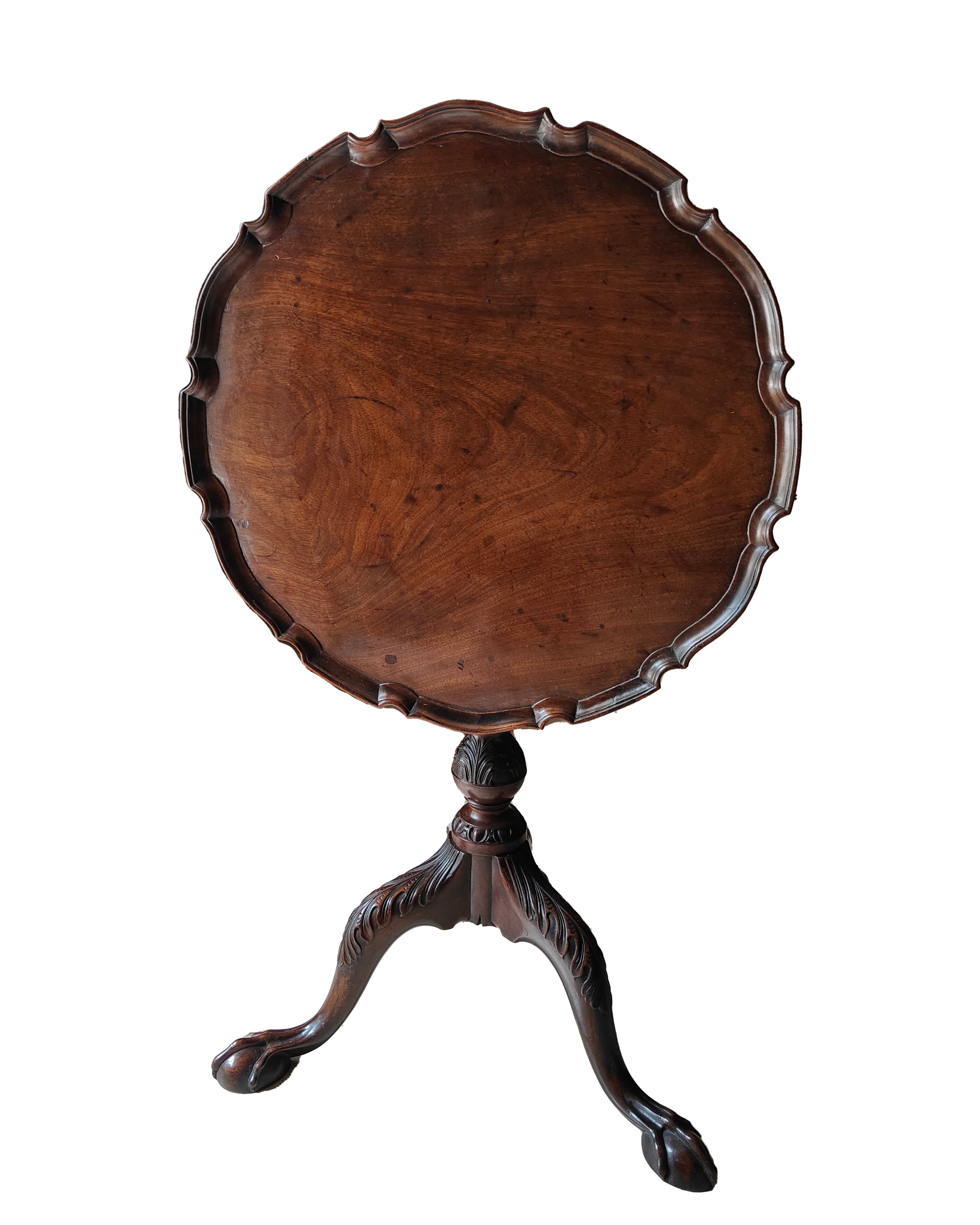 George III Mahogany Tripod Table