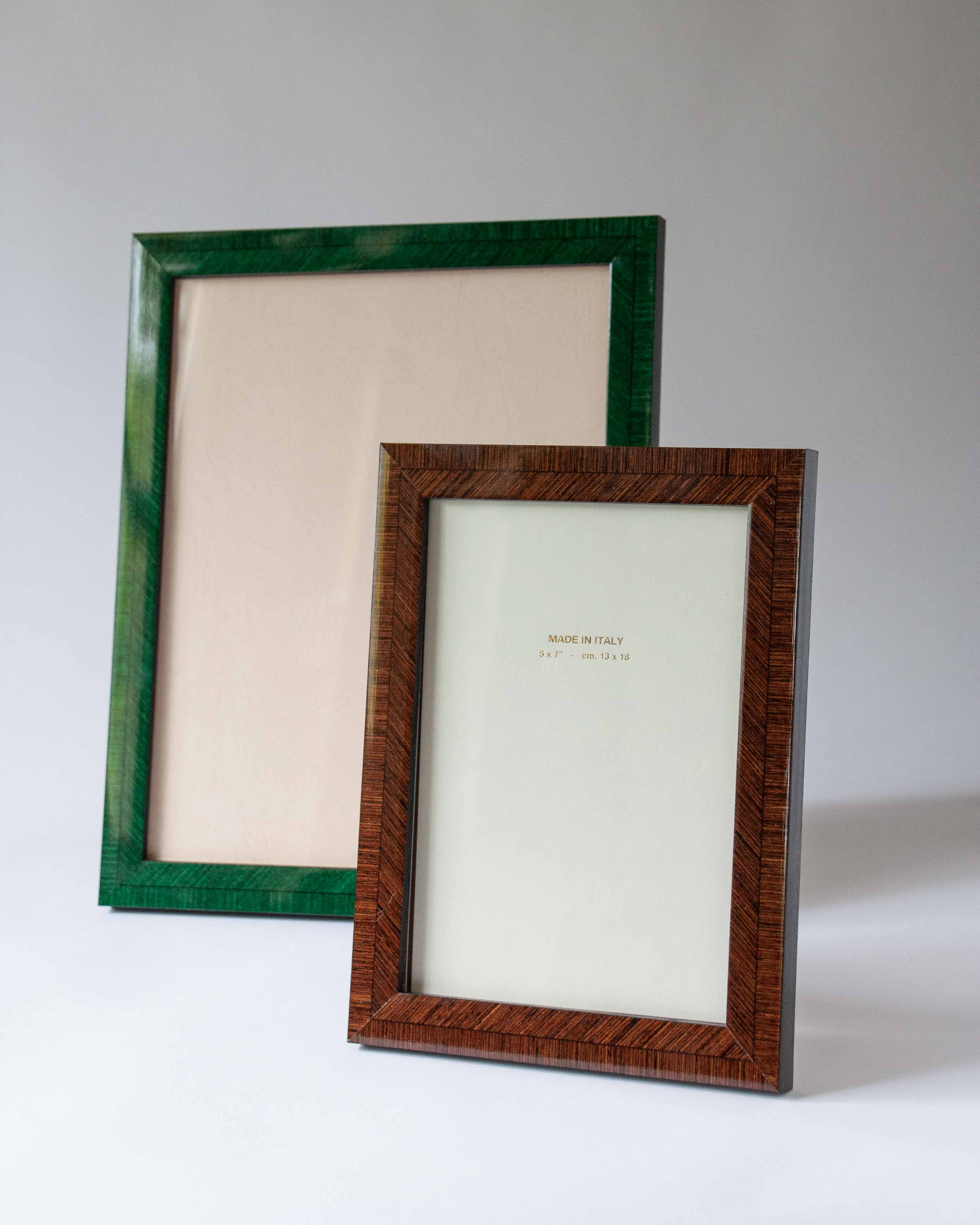 Alessandra Handmade Luxury Mahogany Marquetry Photo Frame | Anboise