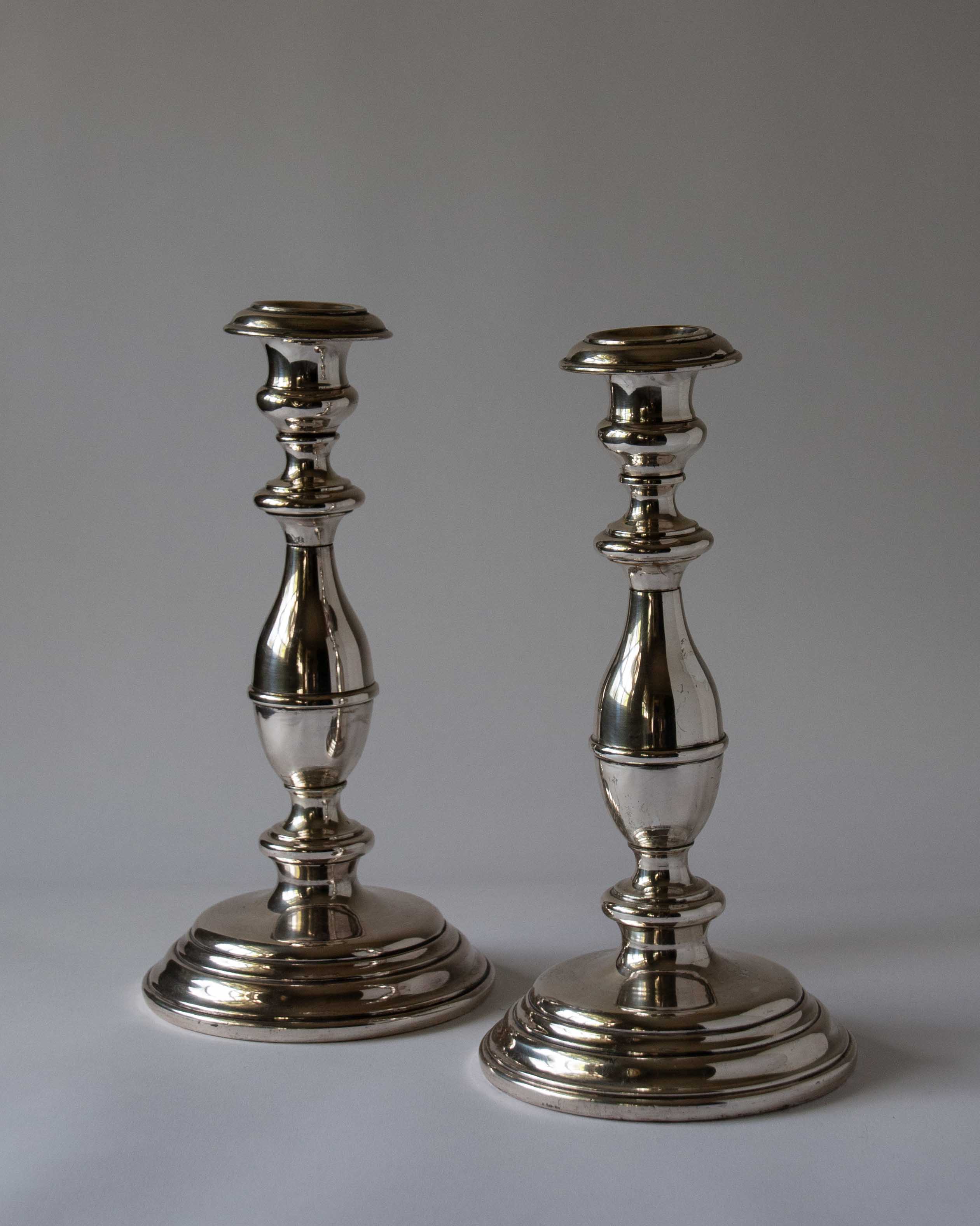 Antique Silver Candlesticks | Anboise