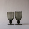 Close‑up of bubbles within handcrafted goblet - Anboise