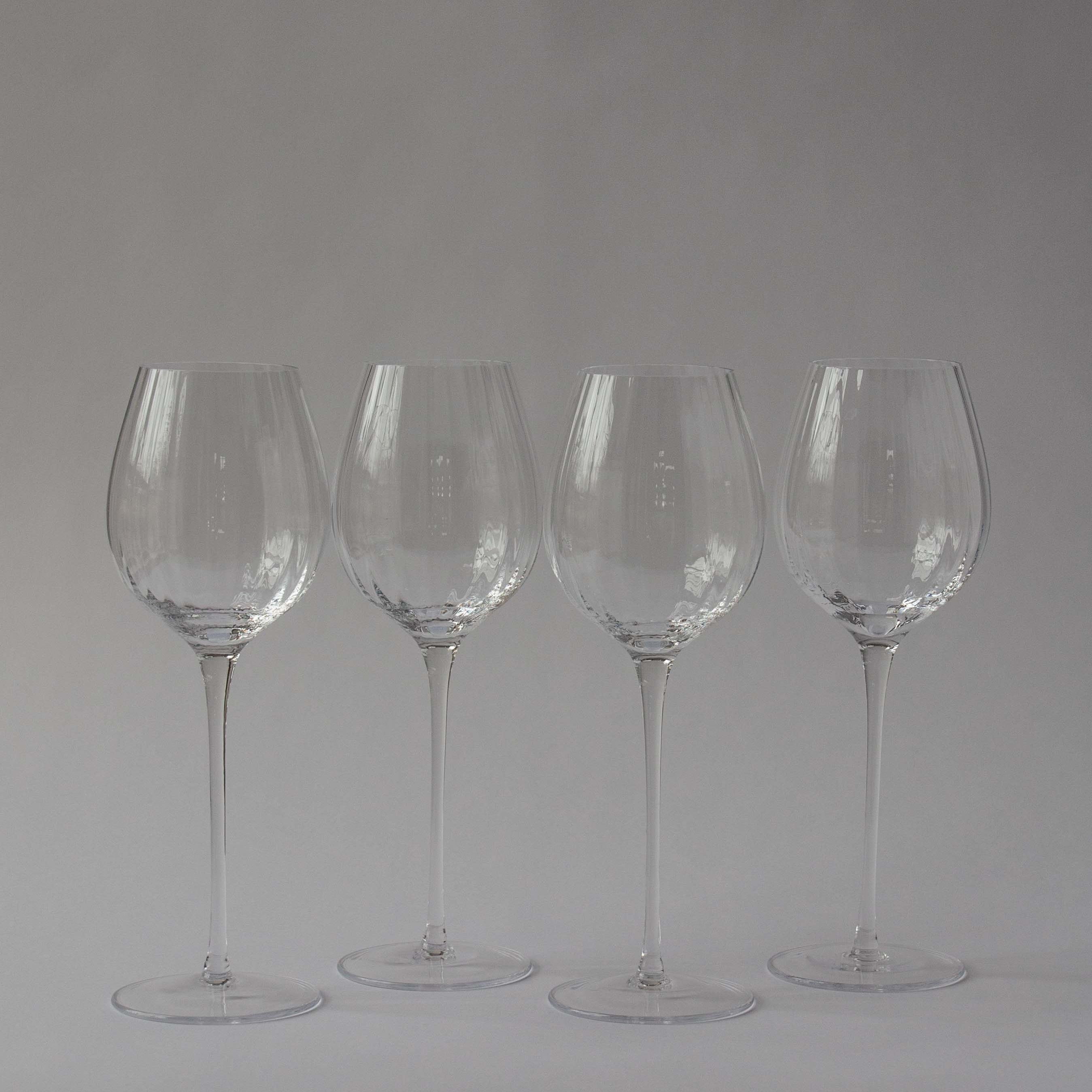Aurelia Mouth Blown Wine Glass - Set of 4 | Anboise