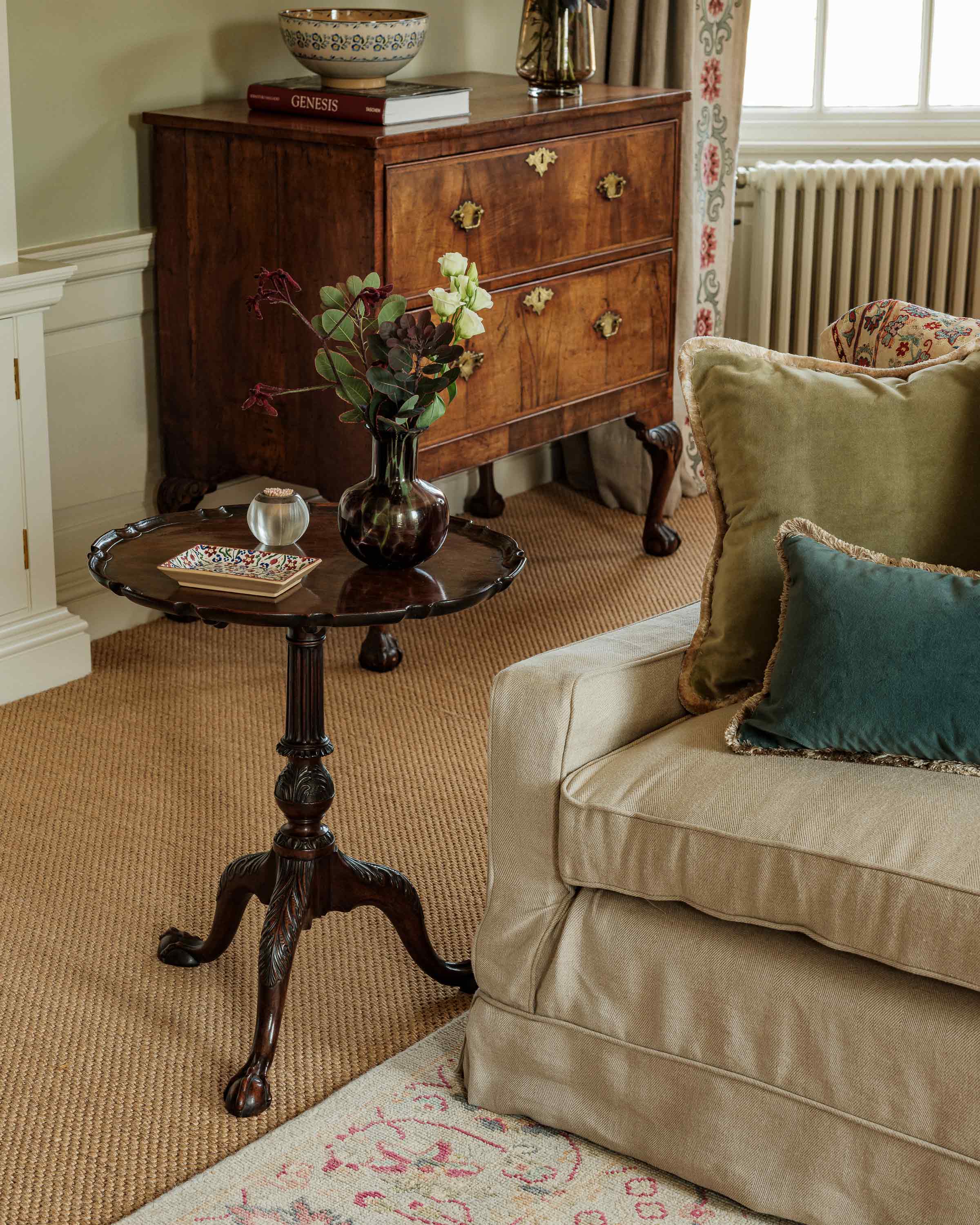 George III Mahogany Tripod Table